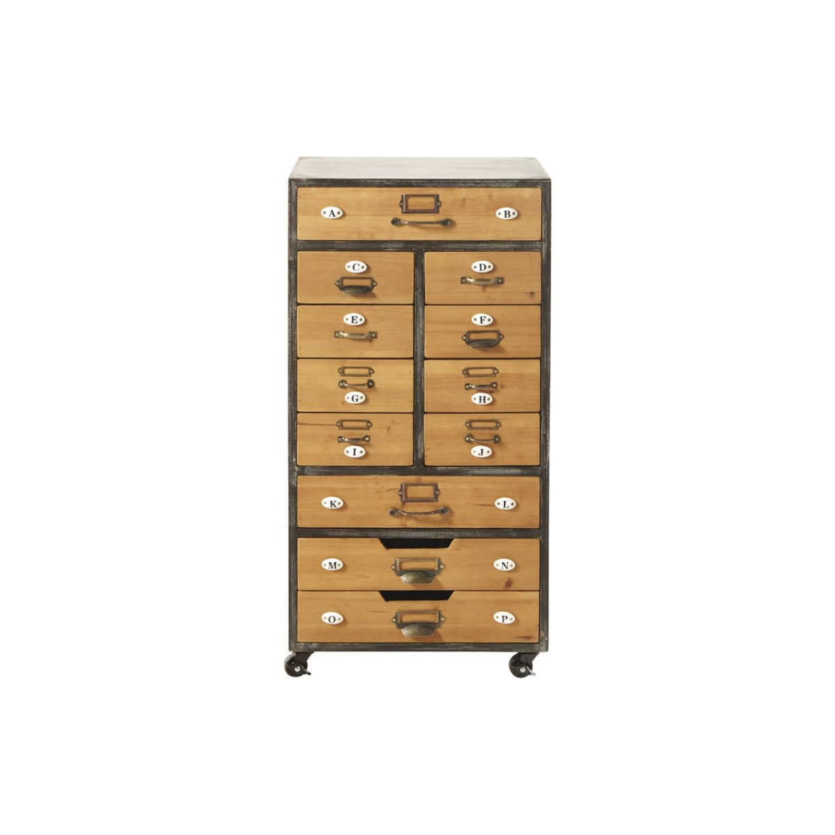 12-Drawer Storage Unit on Castors – image 1
