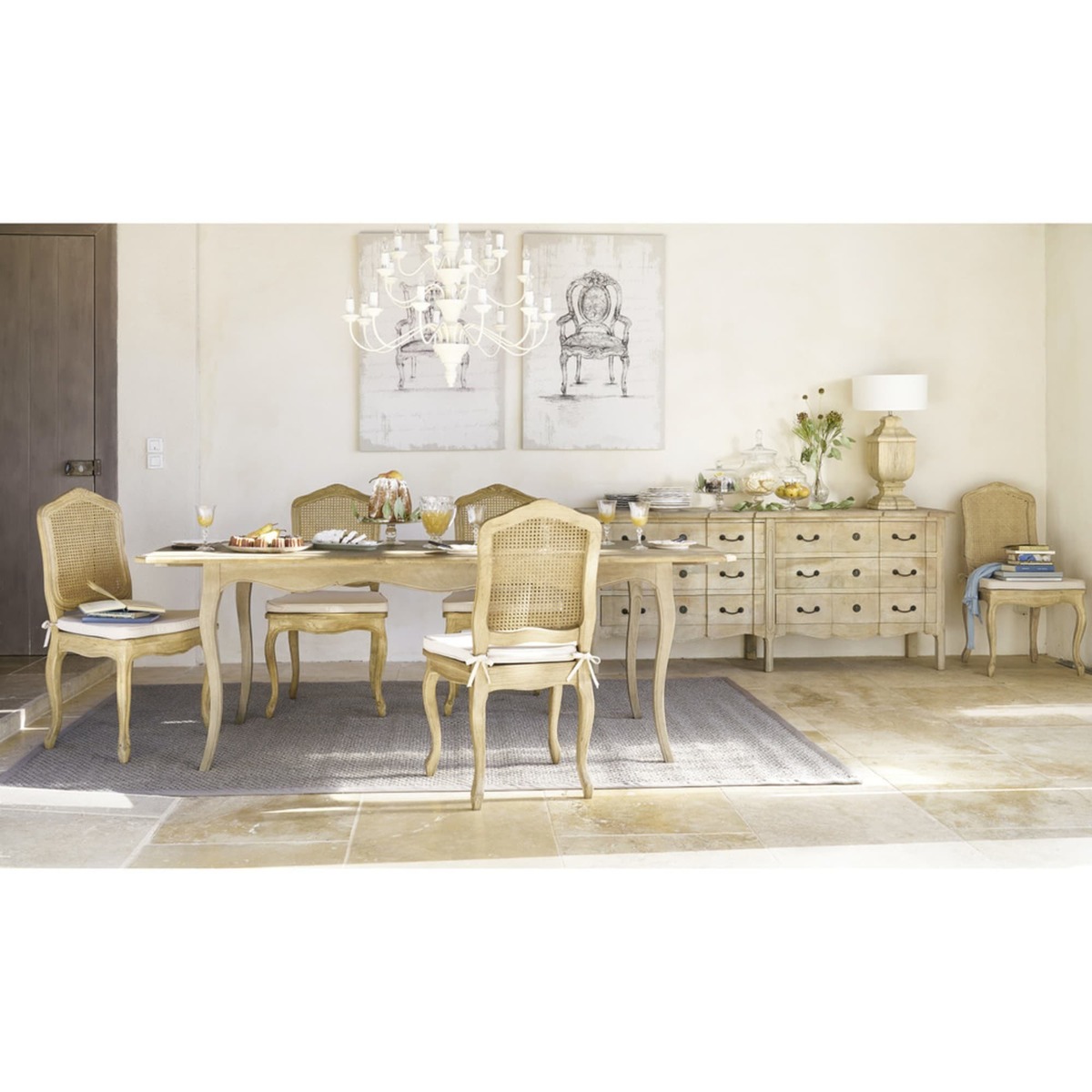 Mango and Acacia chest of drawers Colette – image 6