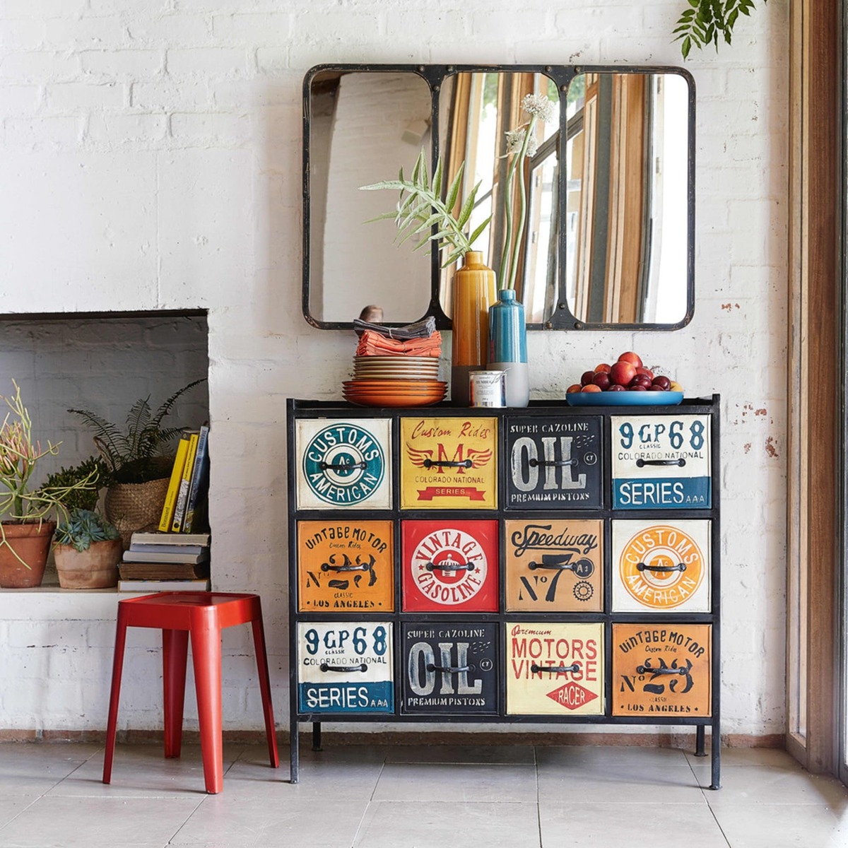 Metal industrial cabinet, multicoloured W 107cm Customs – image 2
