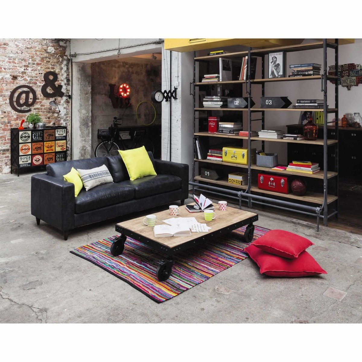 Metal industrial cabinet, multicoloured W 107cm Customs – image 6