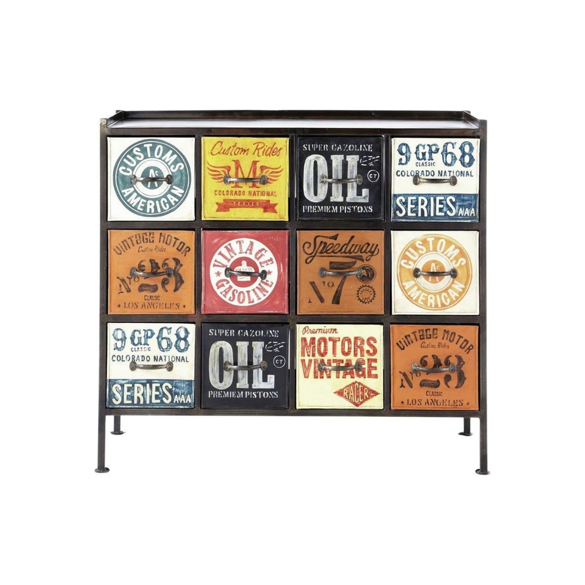 Metal industrial cabinet, multicoloured W 107cm Customs – image 1