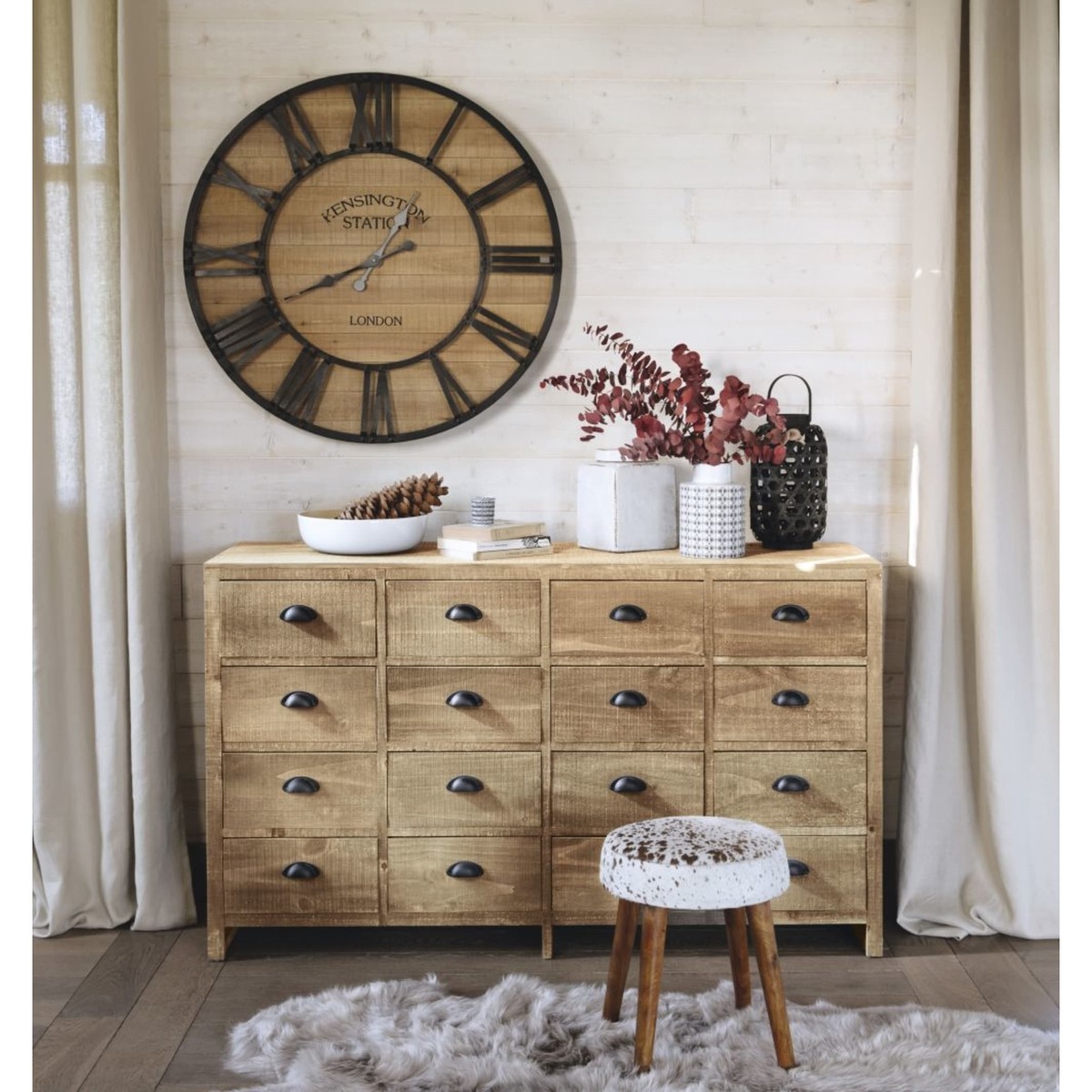 Fir Storage Cabinet Woodpecker – image 4