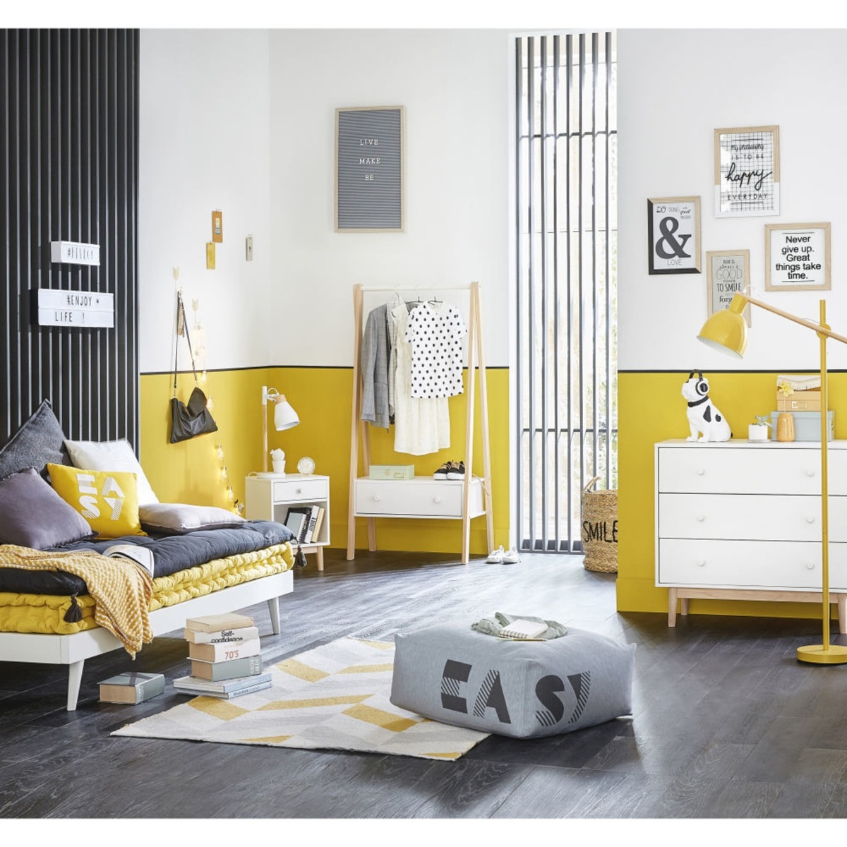 White 3-Drawer Chest Joy – image 5
