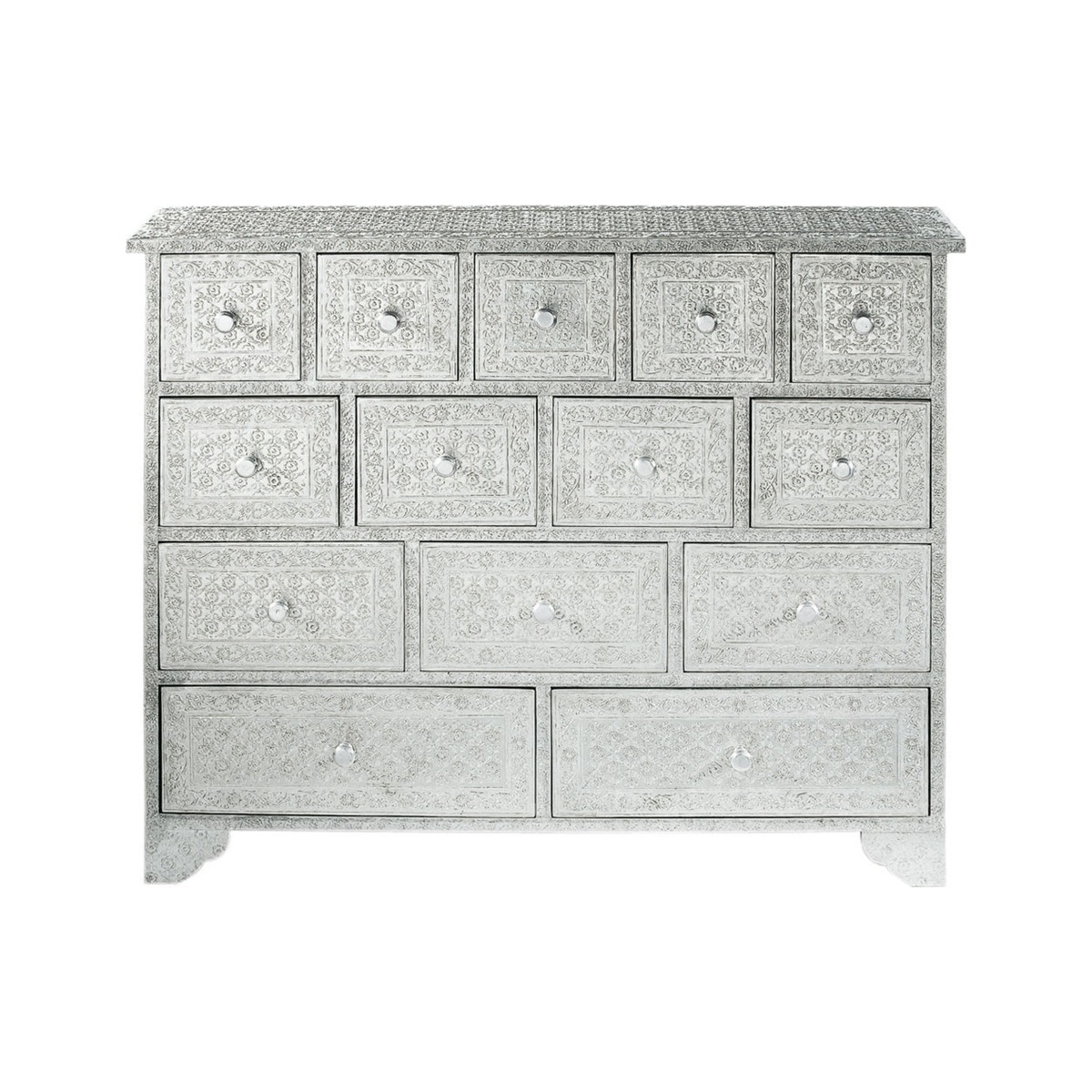 Silver Indian Cabinet Jaïpur – image 1