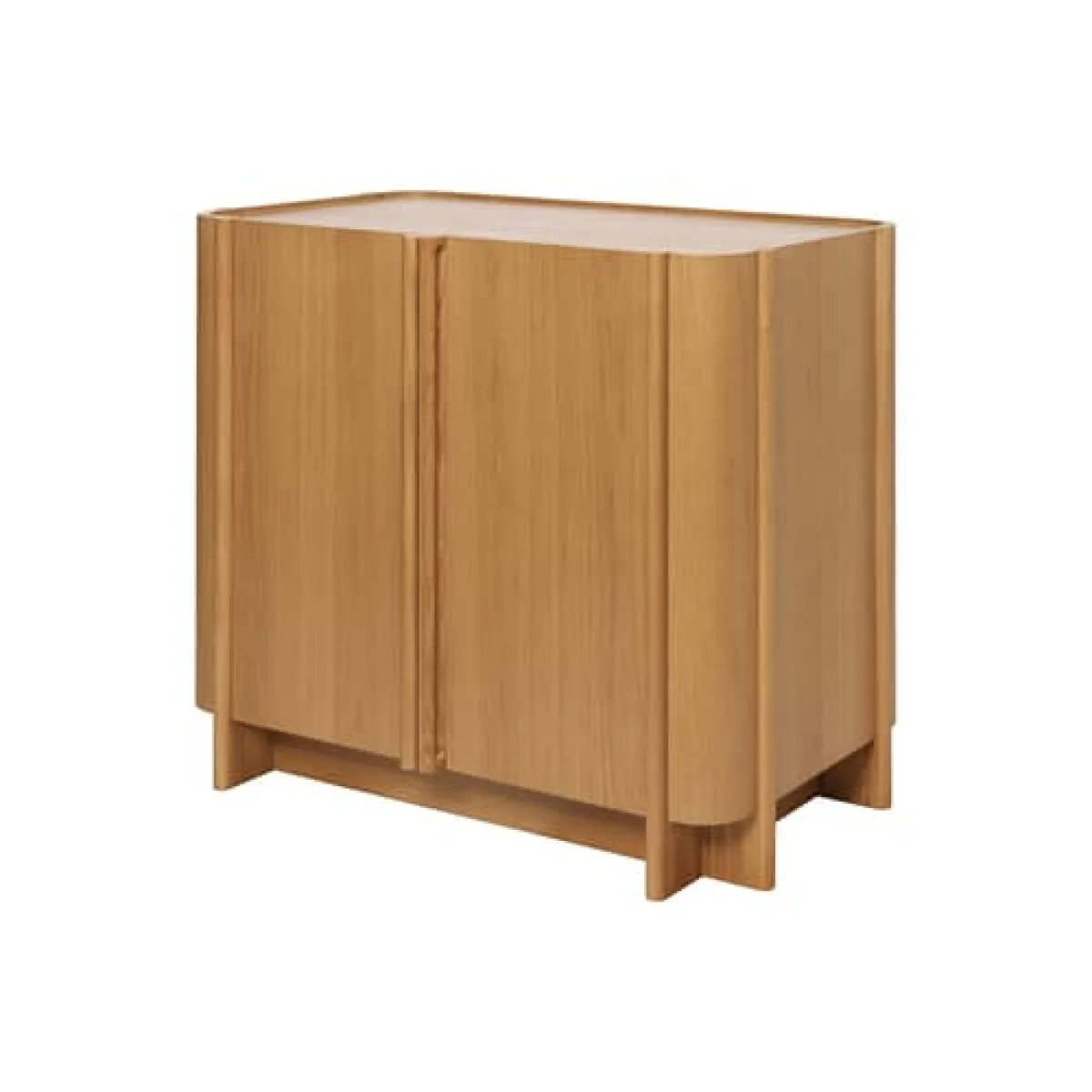 Tilu Chest of drawers natural wood / W 103 x H 90 x D 58 cm - Ferm Living – image 2