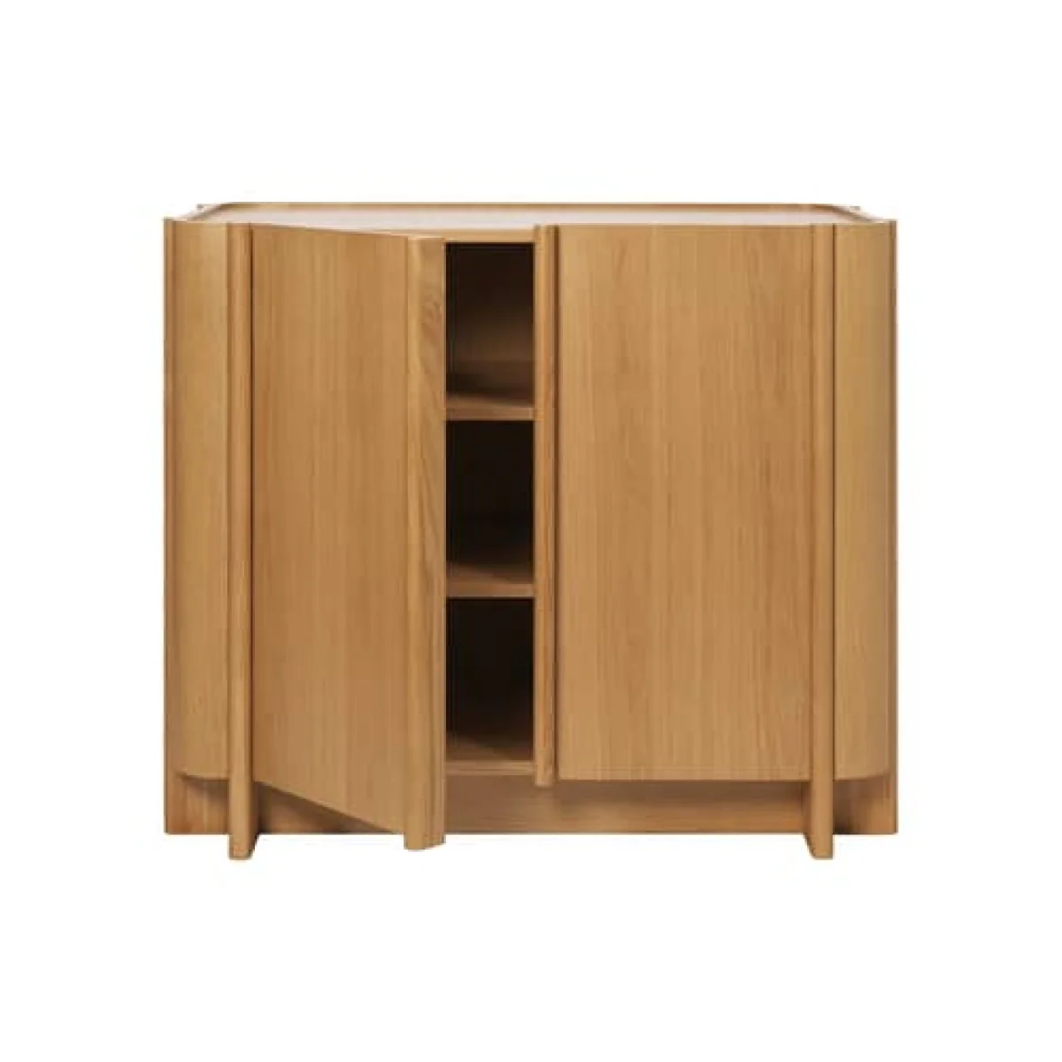 Tilu Chest of drawers natural wood / W 103 x H 90 x D 58 cm - Ferm Living – image 3