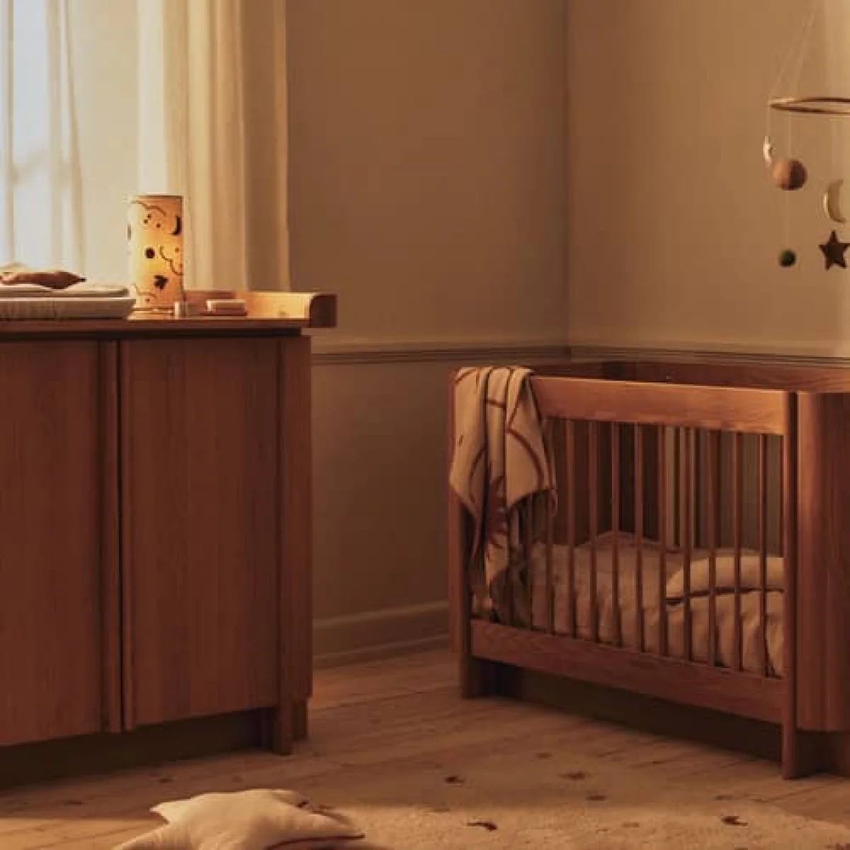 Tilu Chest of drawers natural wood / W 103 x H 90 x D 58 cm - Ferm Living – image 5