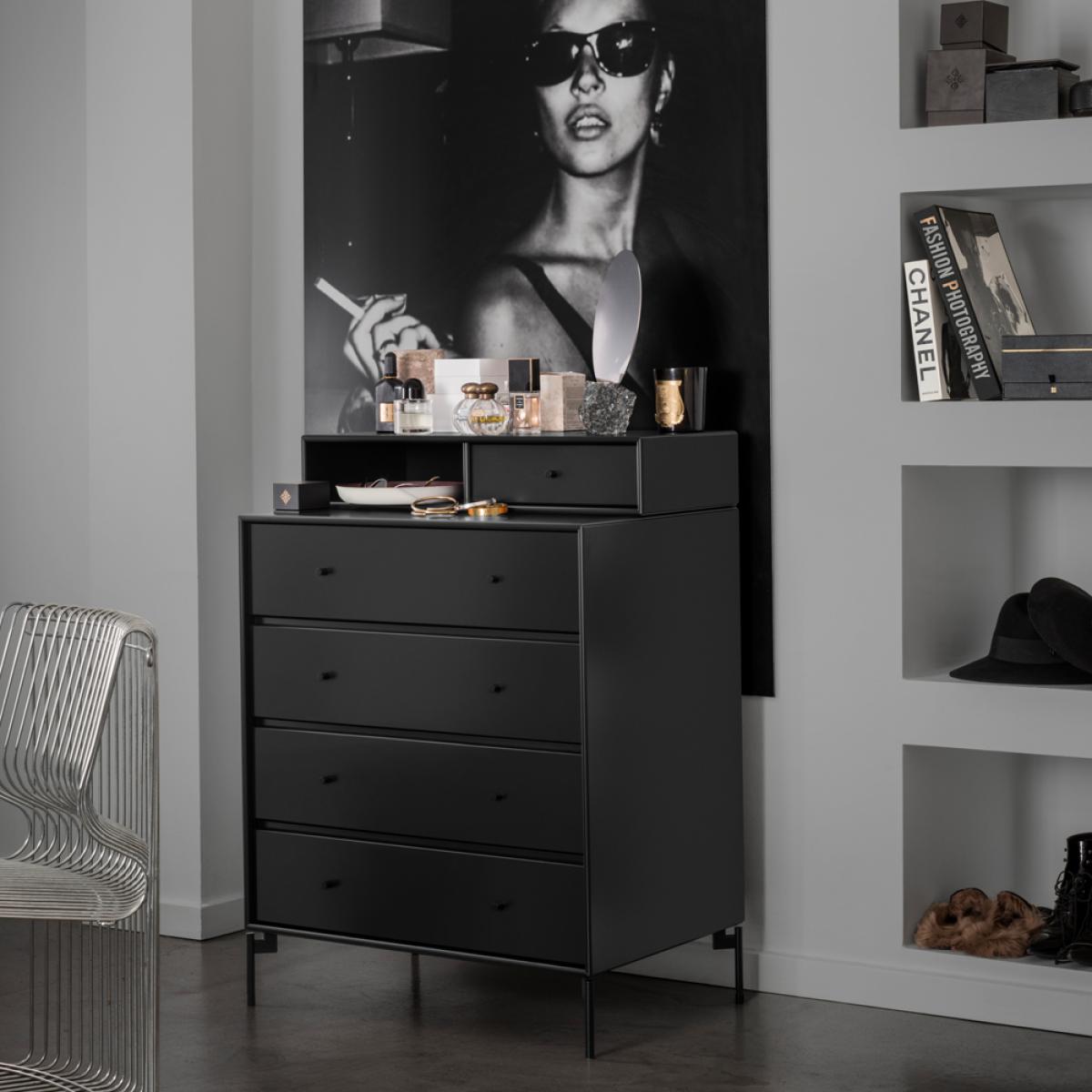 Montana Keep dresser Anthracite 04-black lacquered leg – image 5