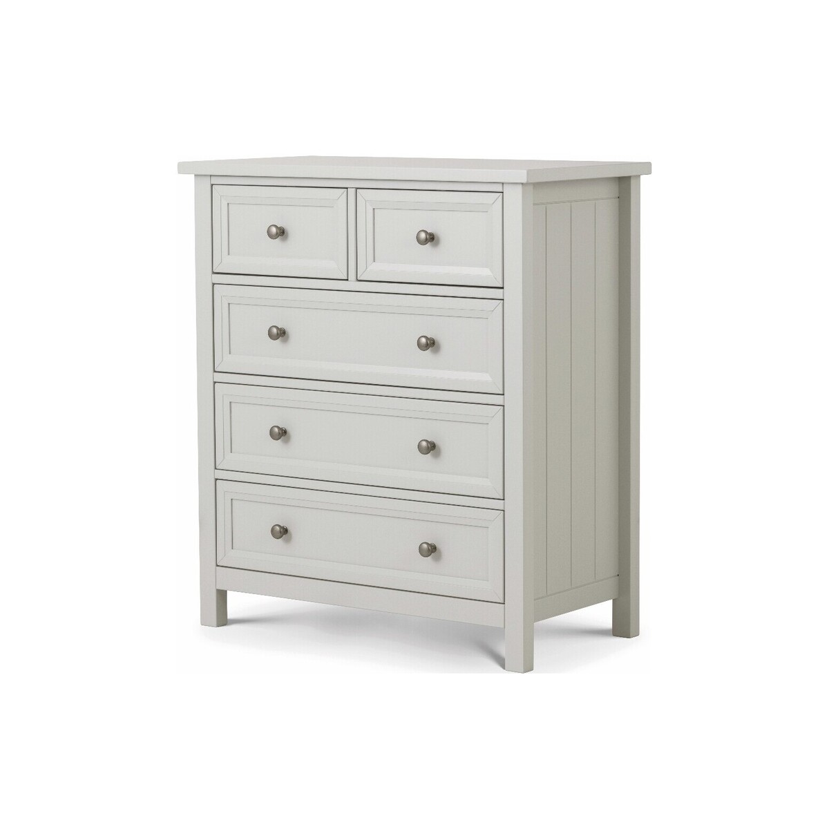 Maine 3+2 Drawer Chest Dove Grey