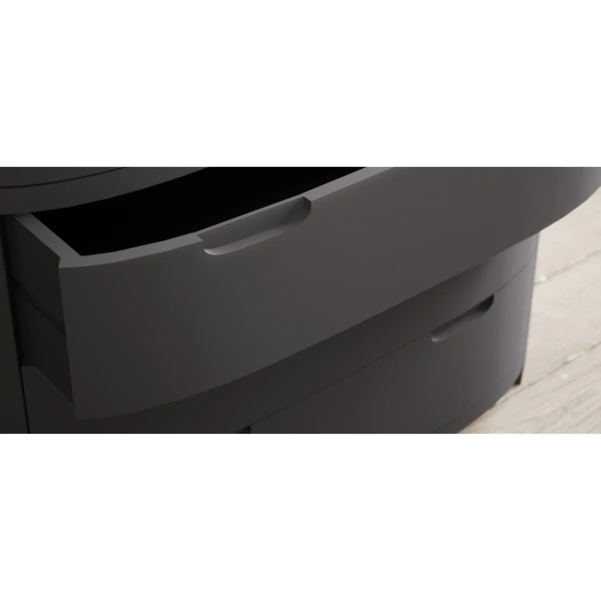 Bradwell Oak and Charcoal Painted 2 Over 3 Chest of Drawers – image 8