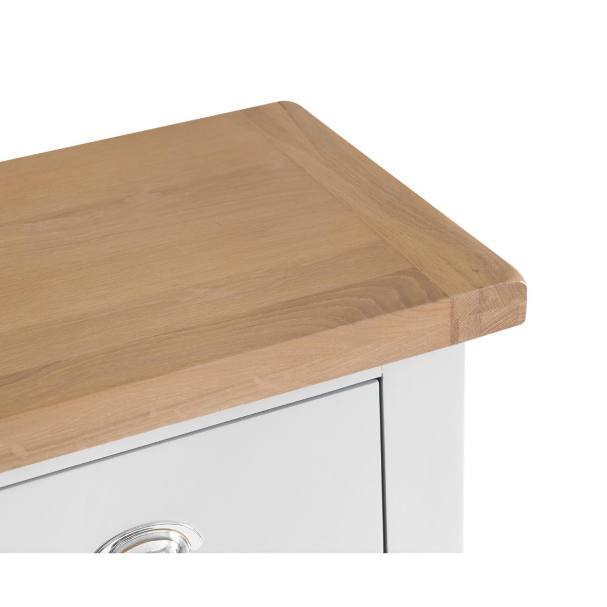 Eden Oak and White 2 Over 3 Chest of Drawers – image 10