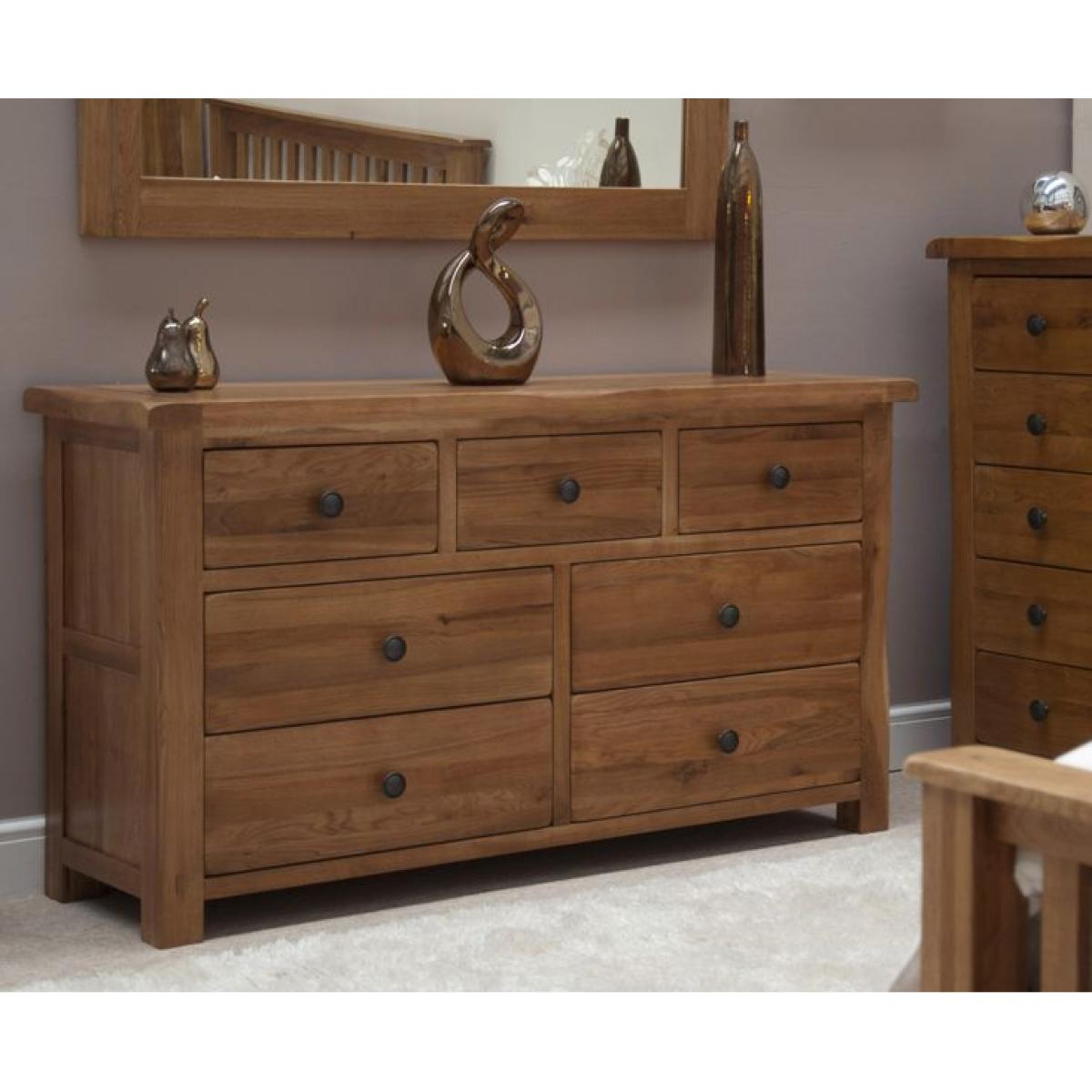 Bramley Oak 7 Drawer Chest