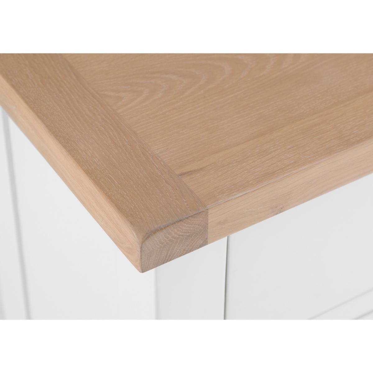Eden Oak and White 3 Drawer Chest – image 13