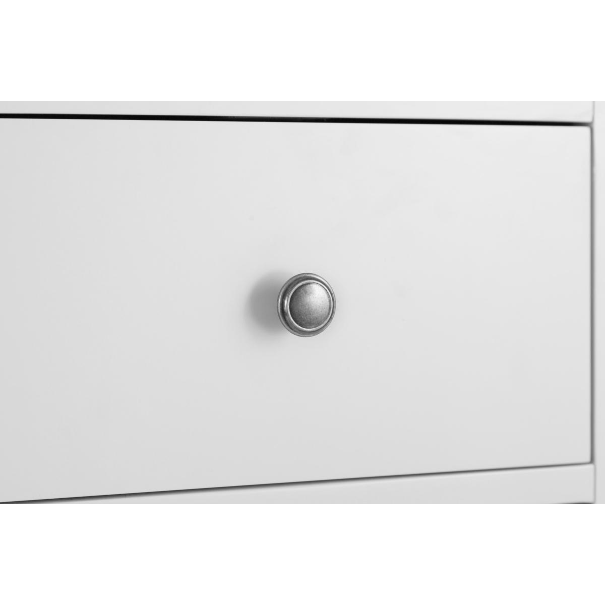 Brooklyn White 5 Drawer Wellington Chest – image 7