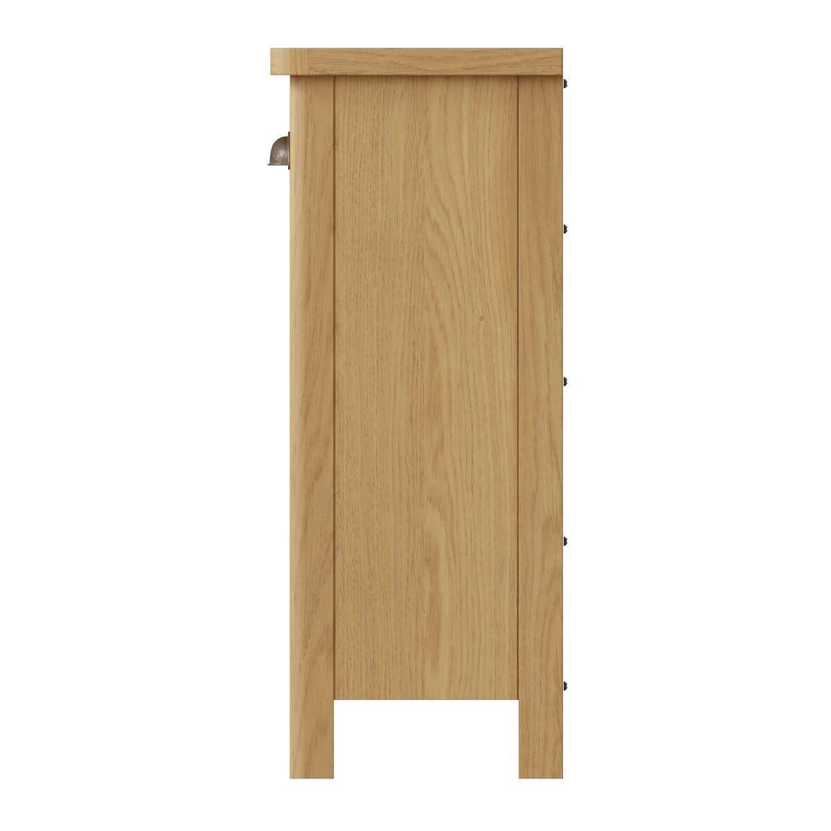 Noah Oak 3 Drawer 6 Basket Unit – image 5