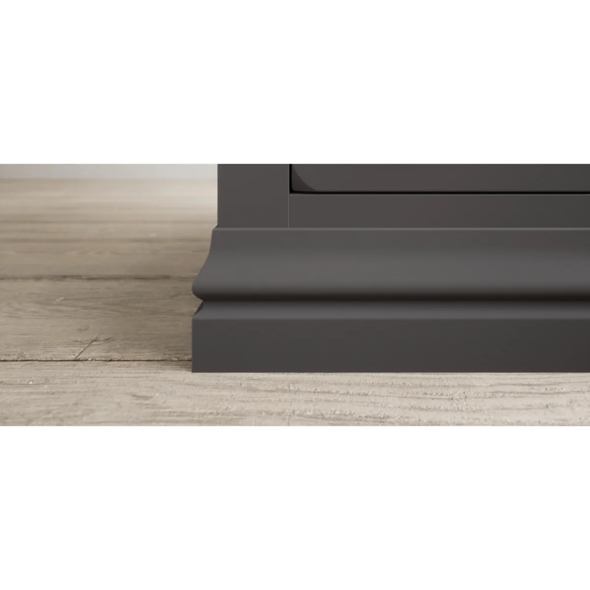 Charwood Oak and Charcoal Painted Wide Chest of Drawers – image 8