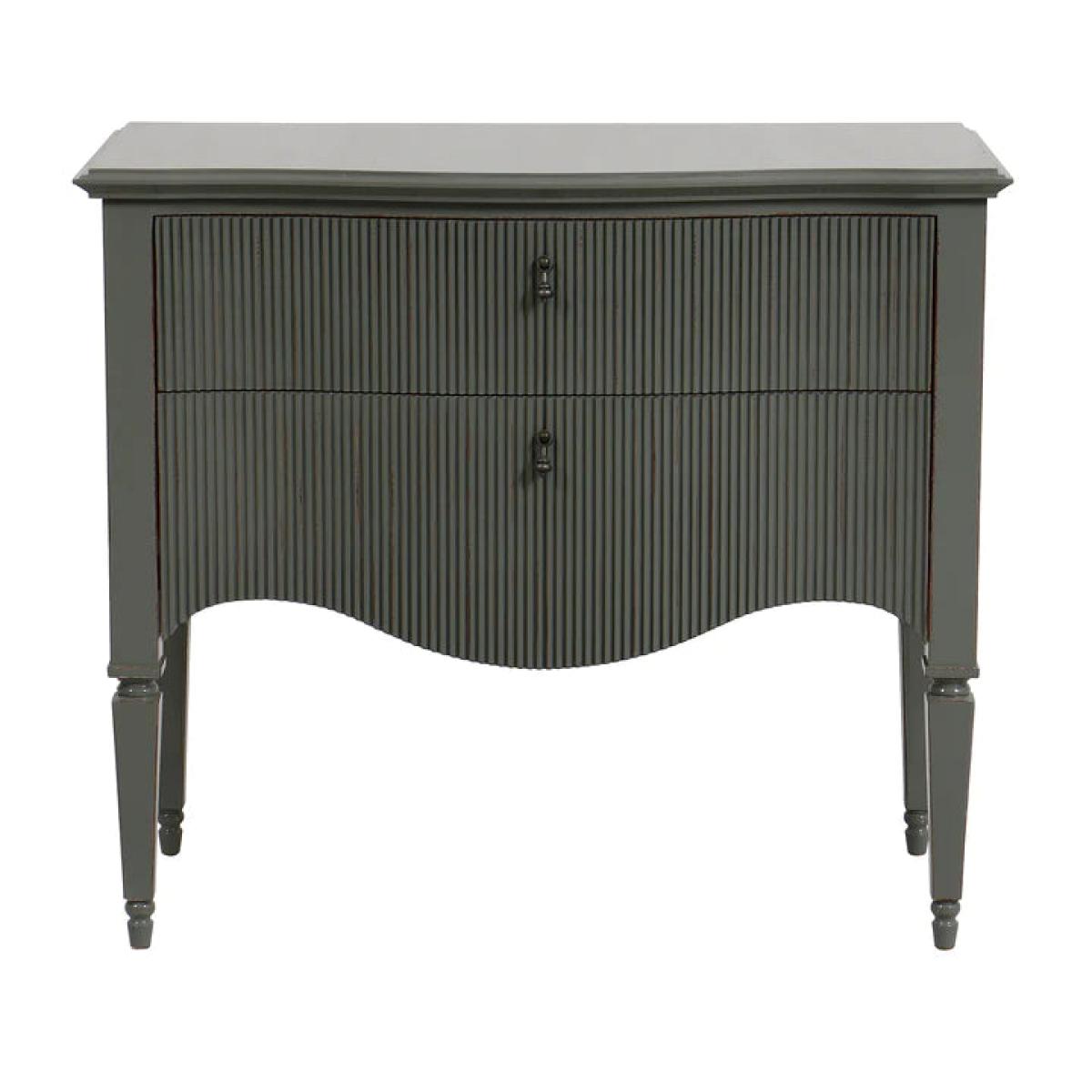Mindy Brownes Camille Two Drawer Chest in Grey Green – image 3
