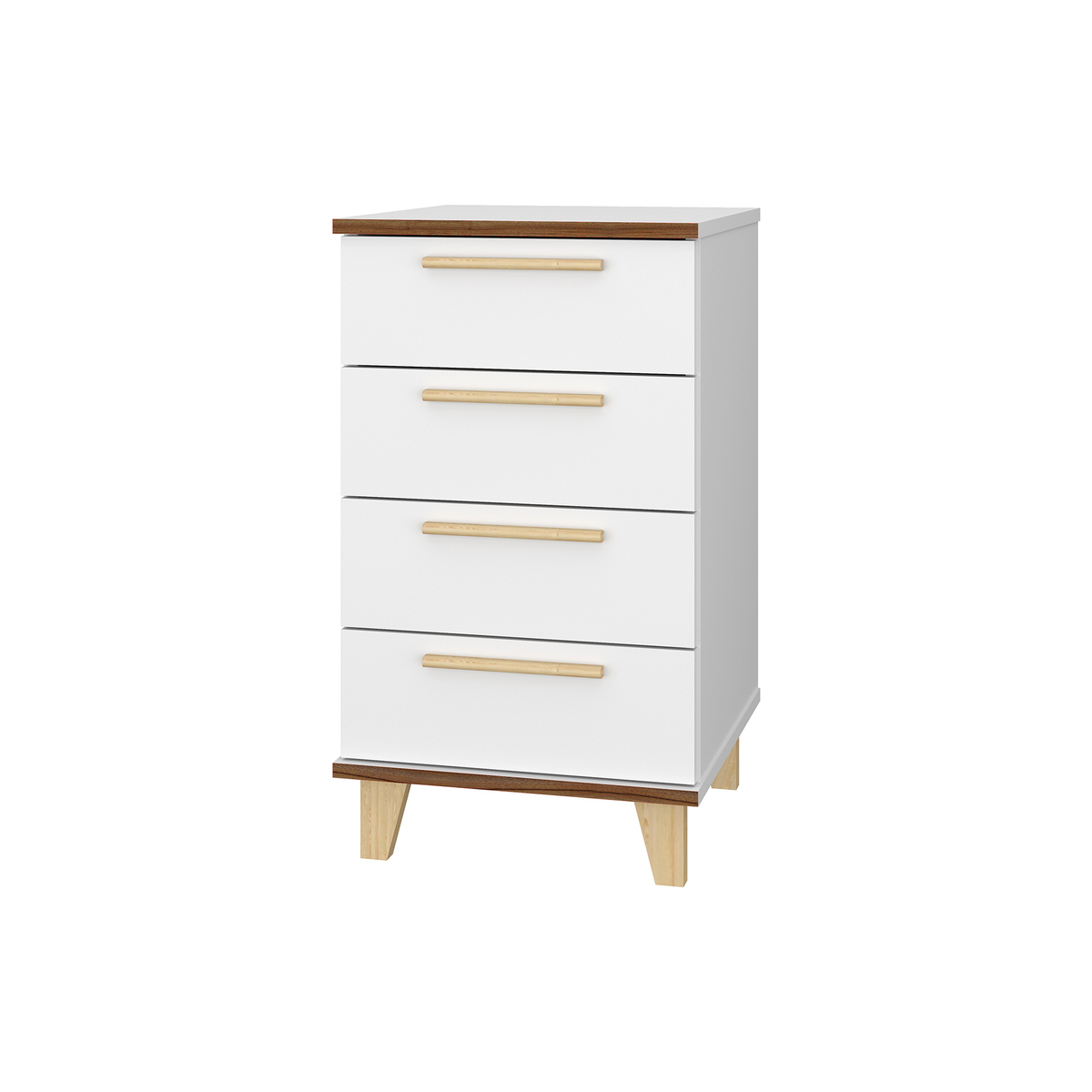Oslo White Chest of Drawers – image 1