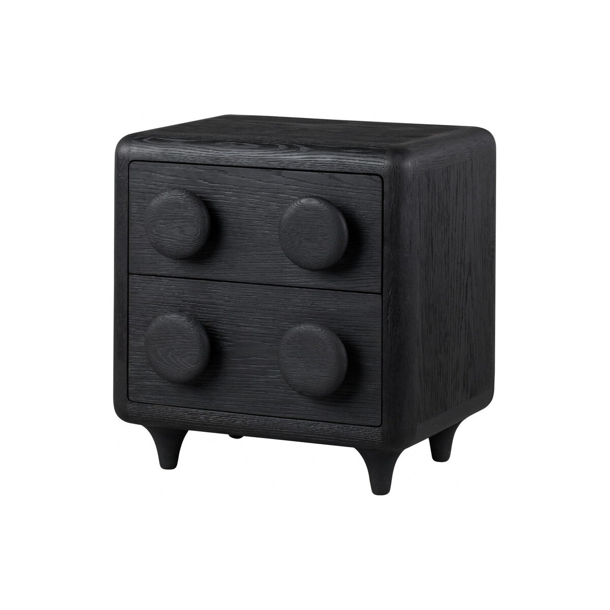 Button - Oak Chest of Drawers – image 2