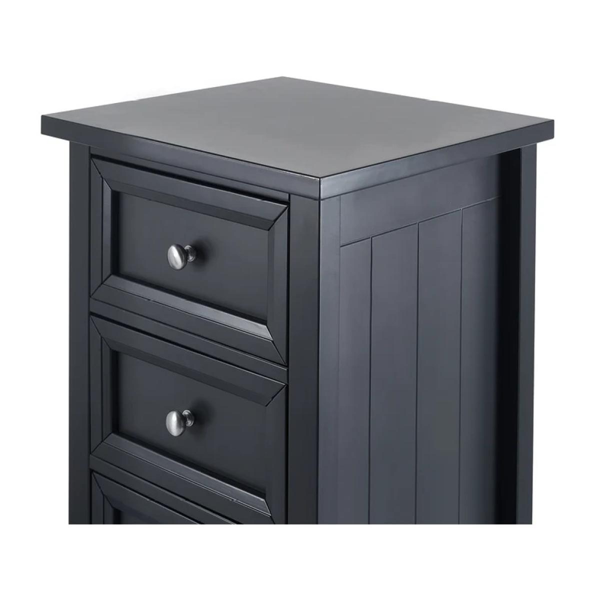 Julian Bowen Maine 5 Drawer Tall Chest - Anthracite – image 4