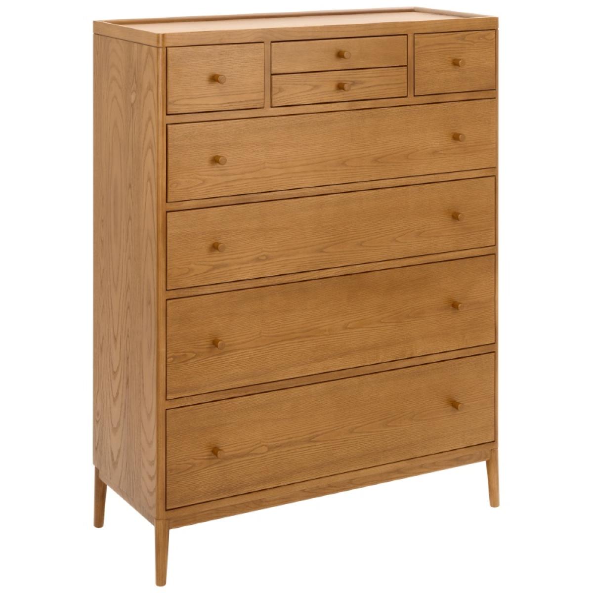 Ercol Salina 8 Drawer Tall Chest of Drawers In Vintage – image 6