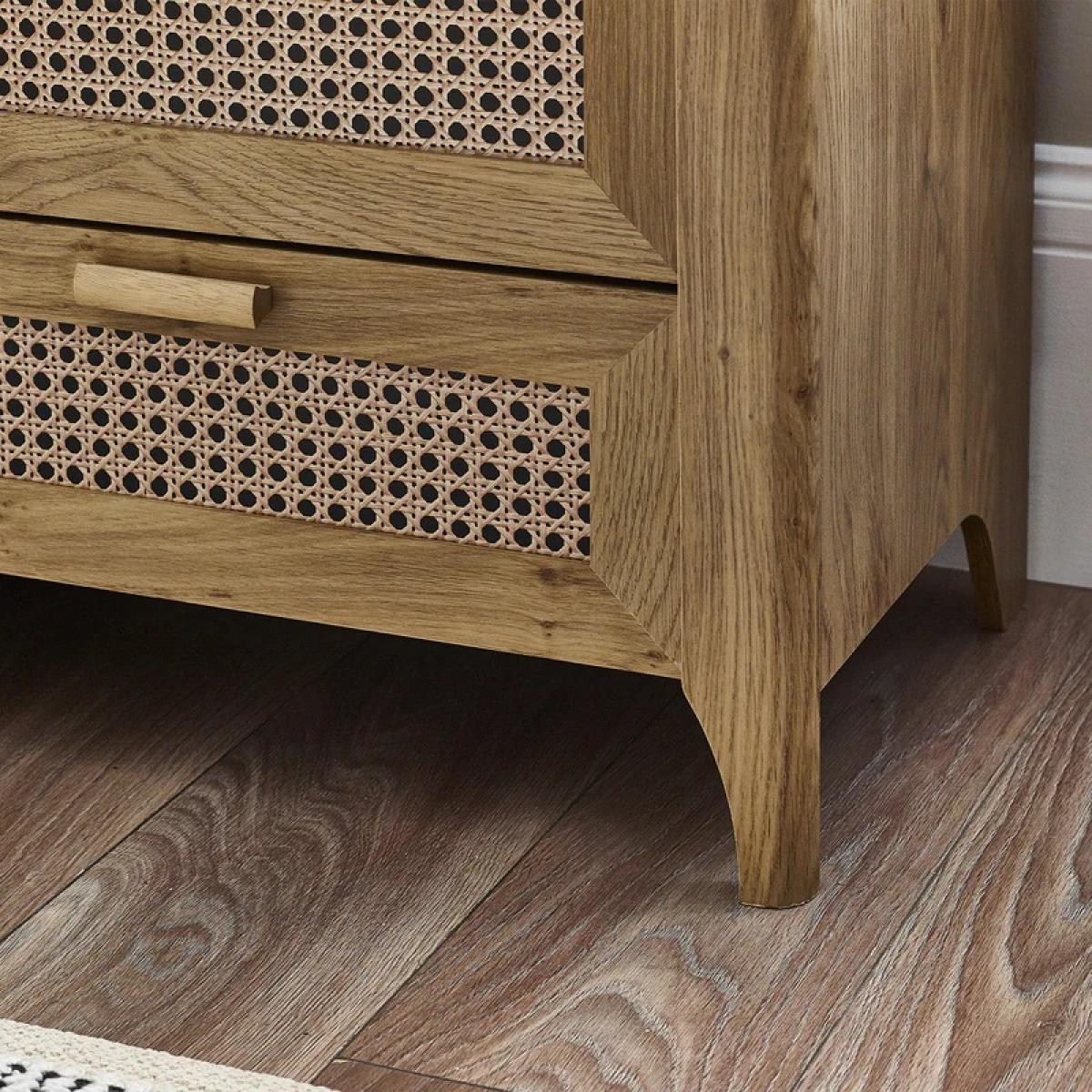 Julian Bowen Sydney 6 Drawer Wide Chest In LightWood – image 6