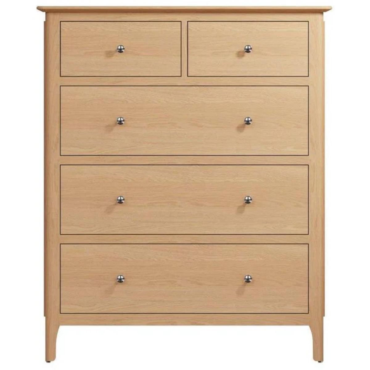 Newport Jumbo 2 Over 3 Chest Of Drawers - NT-2O3 Jumbo 2 Over 3 Chest – image 2