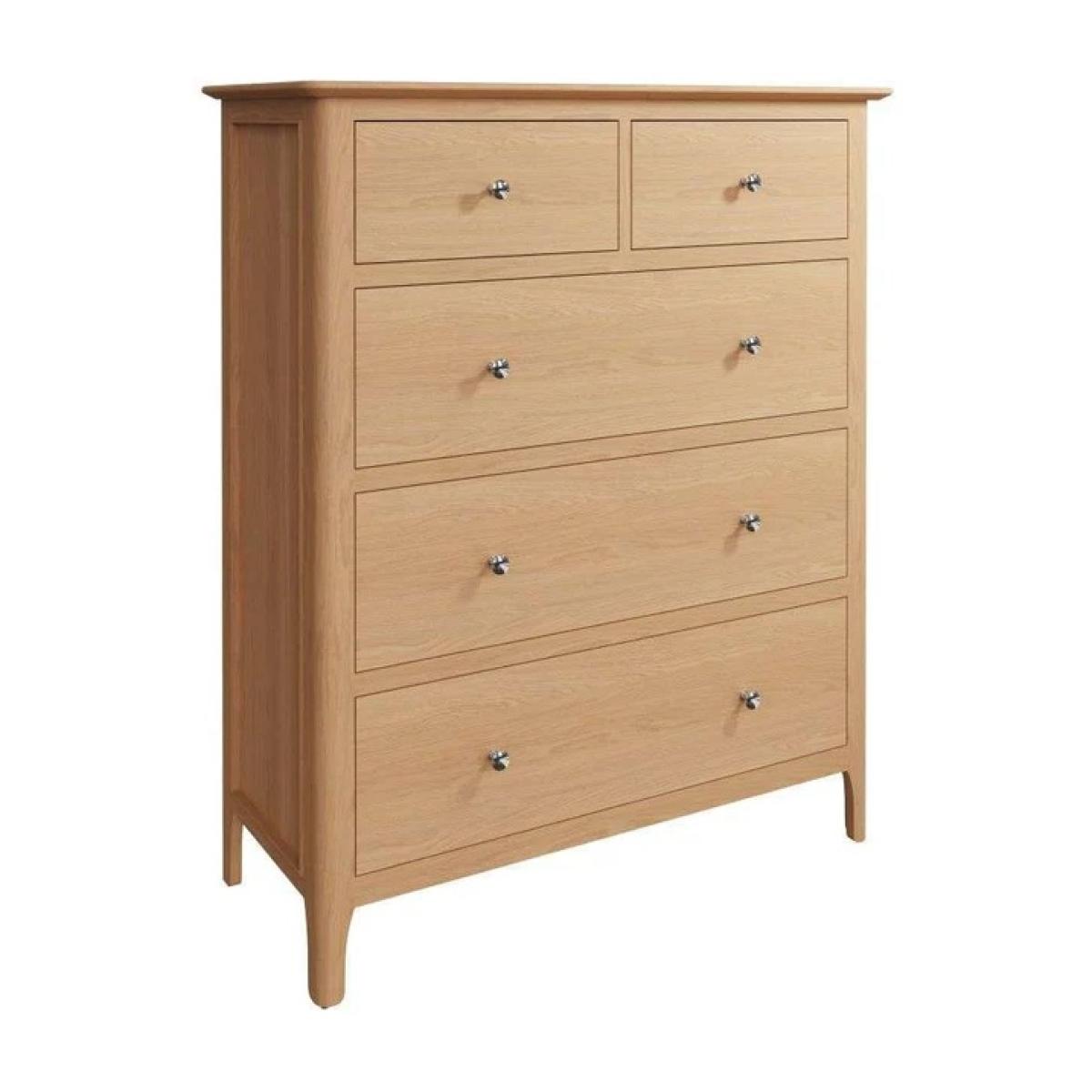 Newport Jumbo 2 Over 3 Chest Of Drawers - NT-2O3 Jumbo 2 Over 3 Chest – image 3