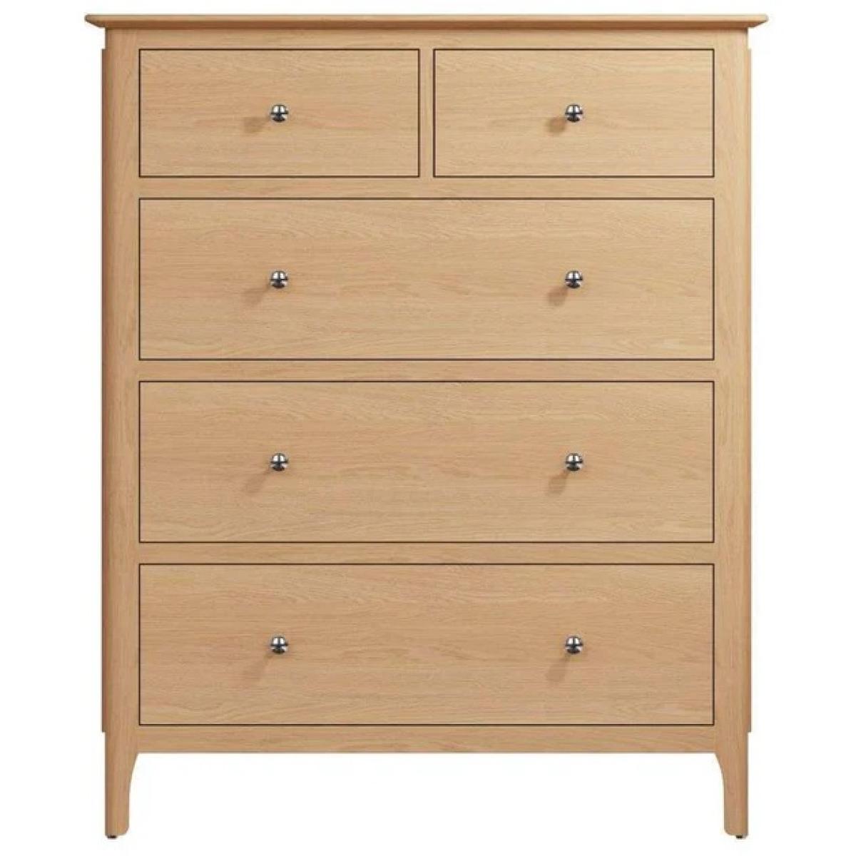 Newport Jumbo 2 Over 3 Chest Of Drawers - NT-2O3 Jumbo 2 Over 3 Chest – image 7