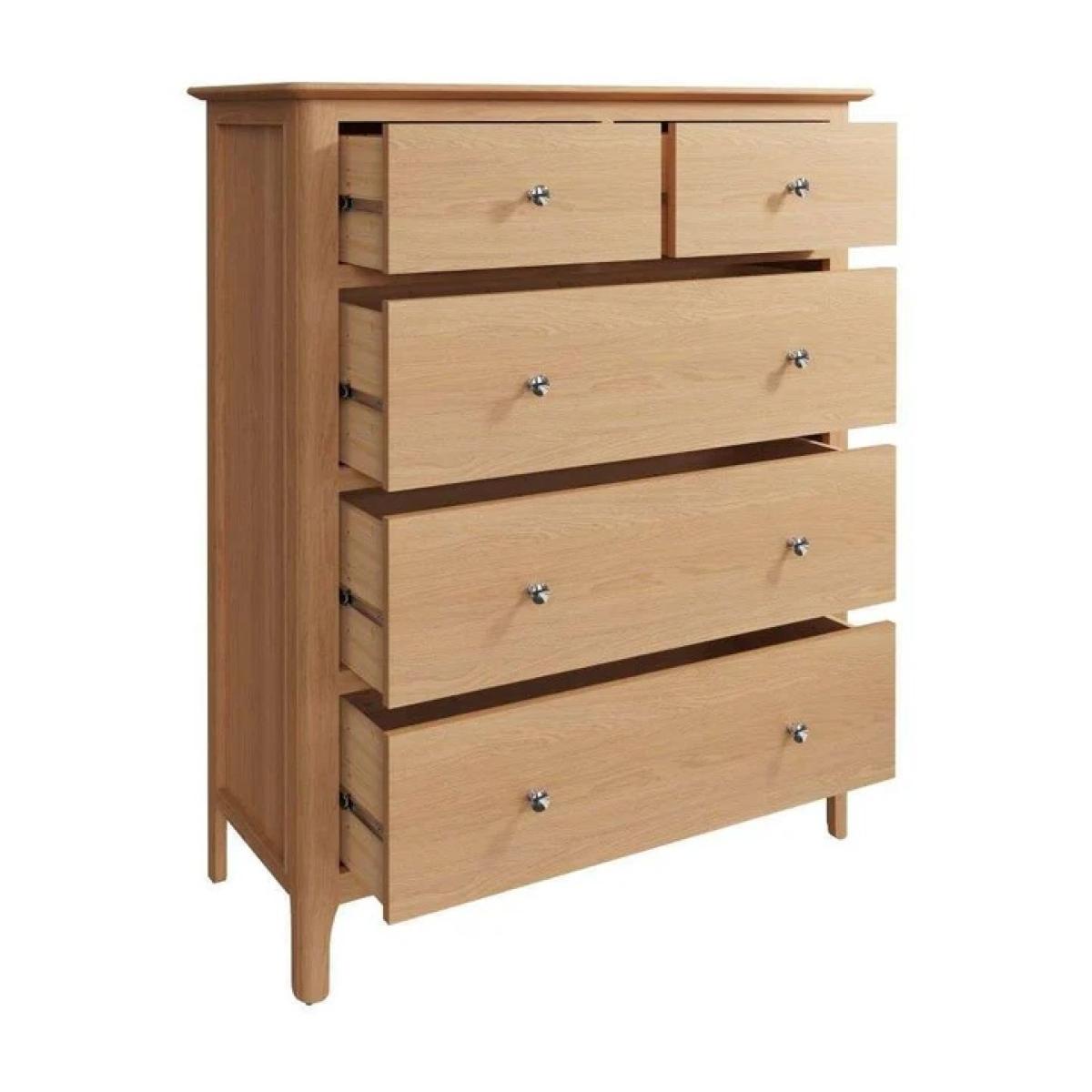 Newport Jumbo 2 Over 3 Chest Of Drawers - NT-2O3 Jumbo 2 Over 3 Chest – image 9