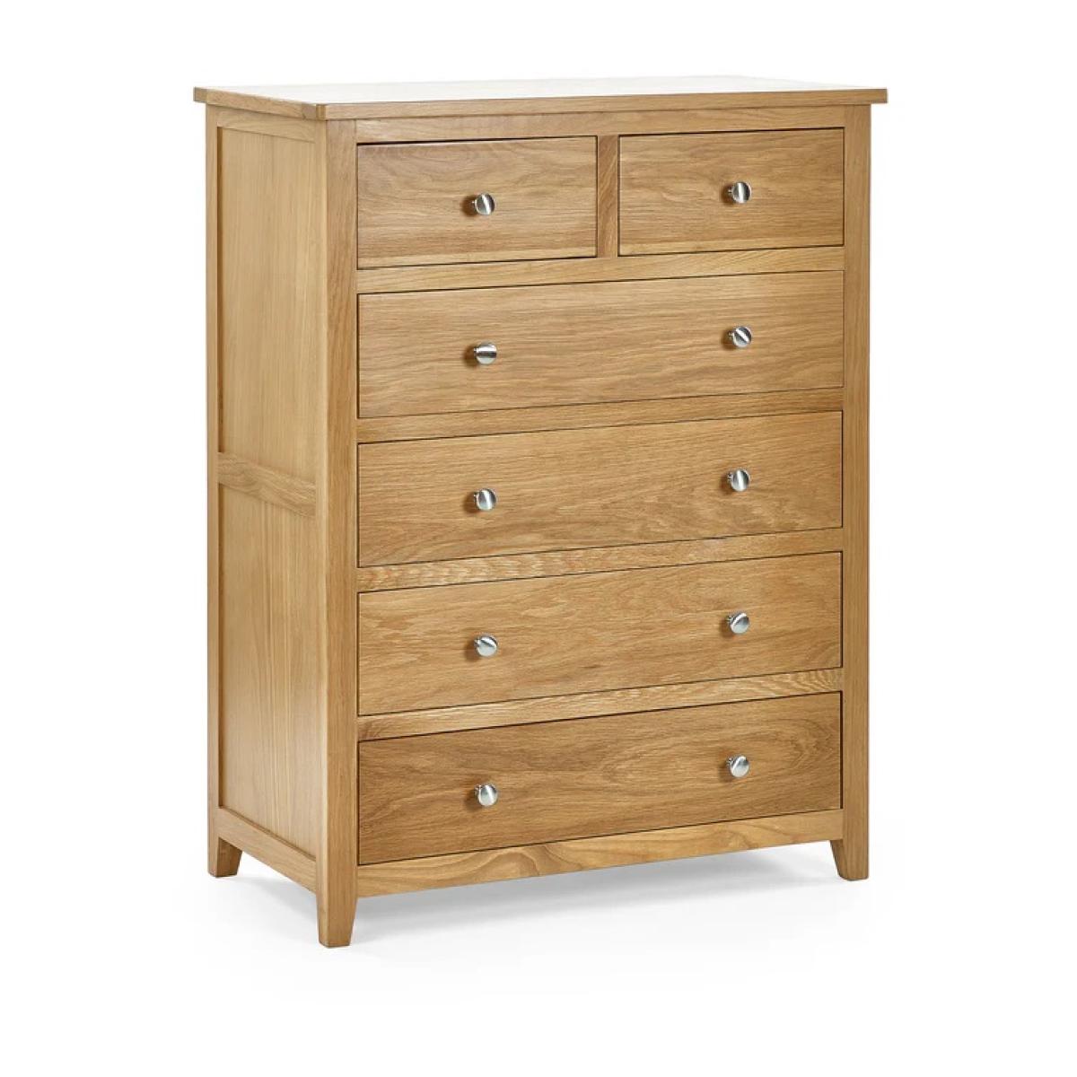 Julian Bowen Mallory 42 Drawer Chest In LightWood – image 2