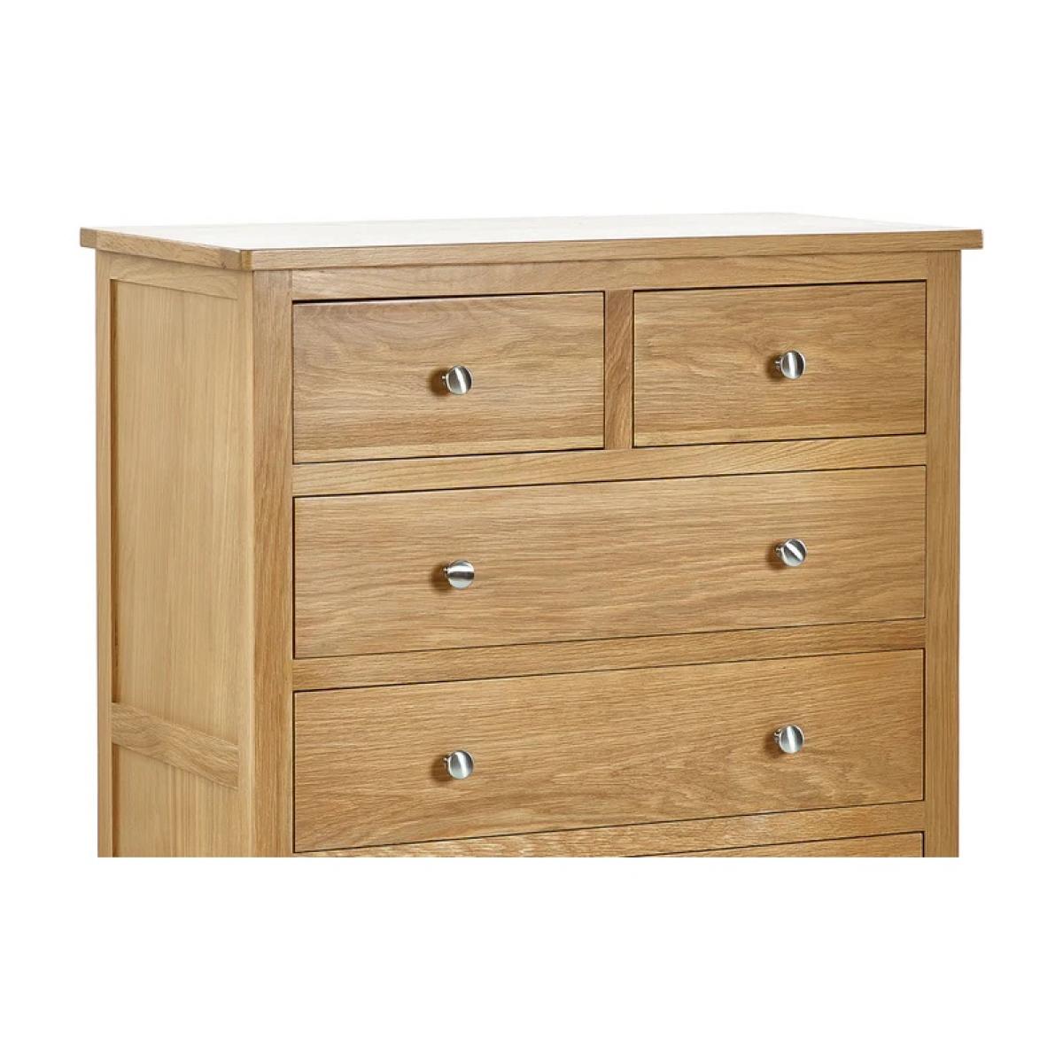 Julian Bowen Mallory 42 Drawer Chest In LightWood – image 5