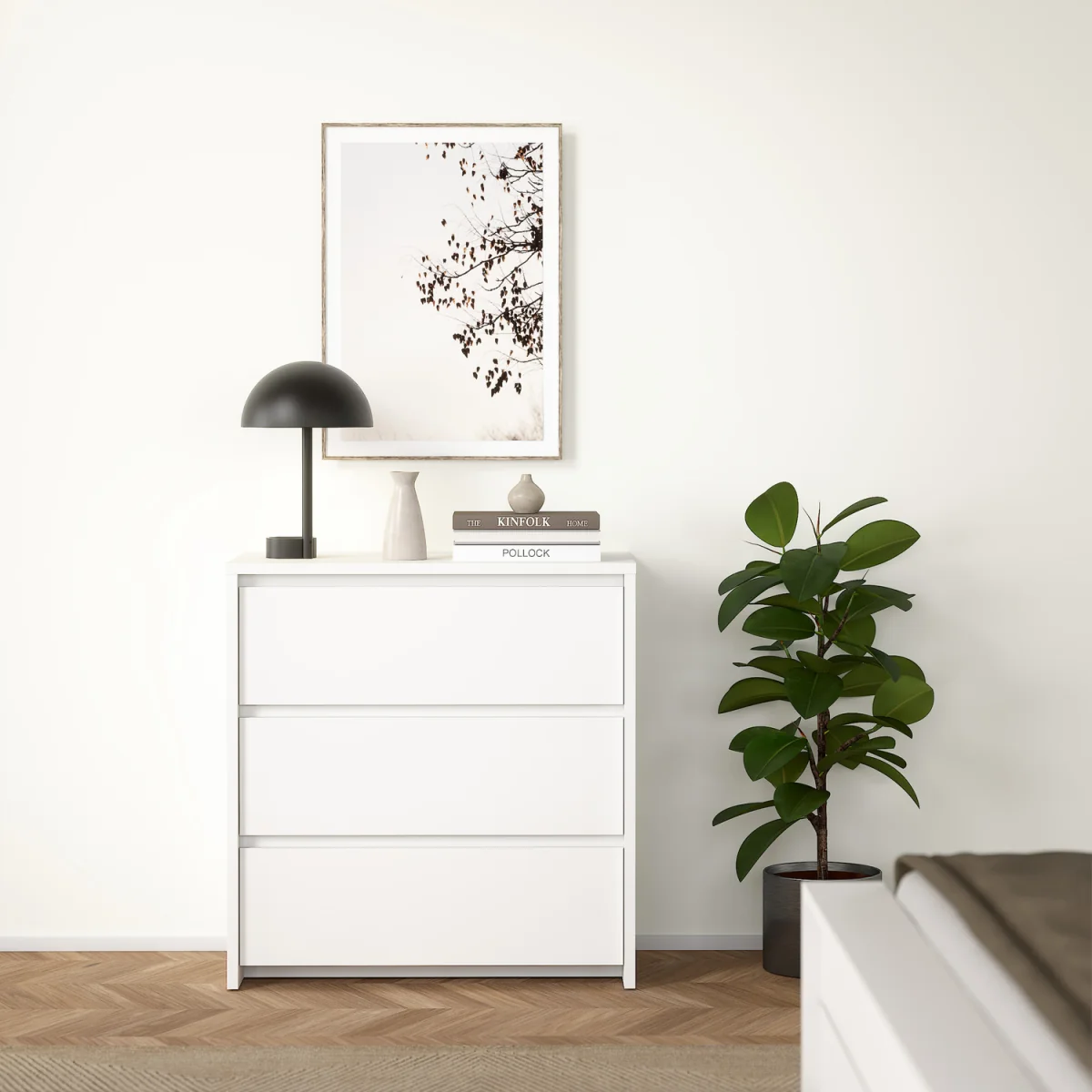 Next Chest 3 Drawers - White – image 2