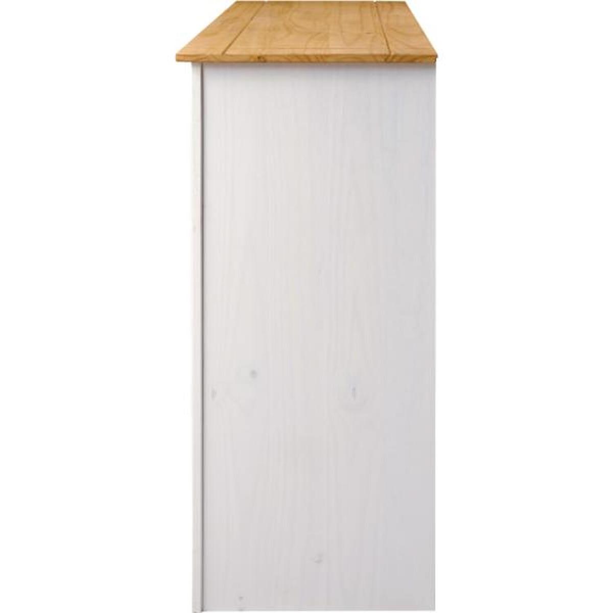 Panama 6 Drawer Chest Of Drawers - White – image 3