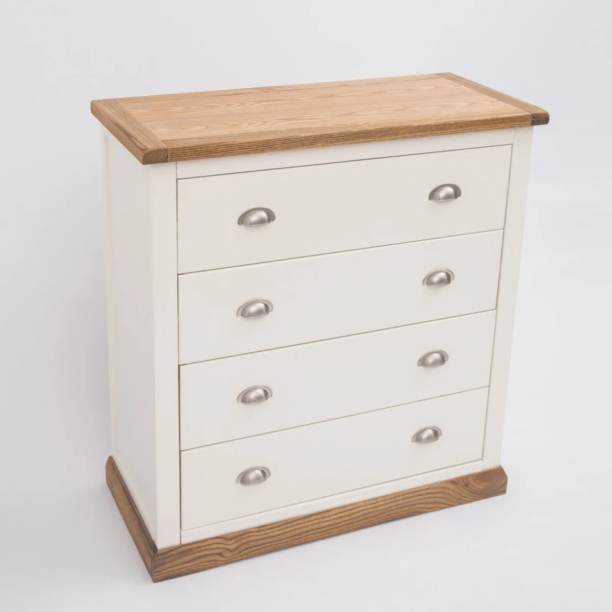 Tropea 4 Drawer Chest - White / Brass – image 4