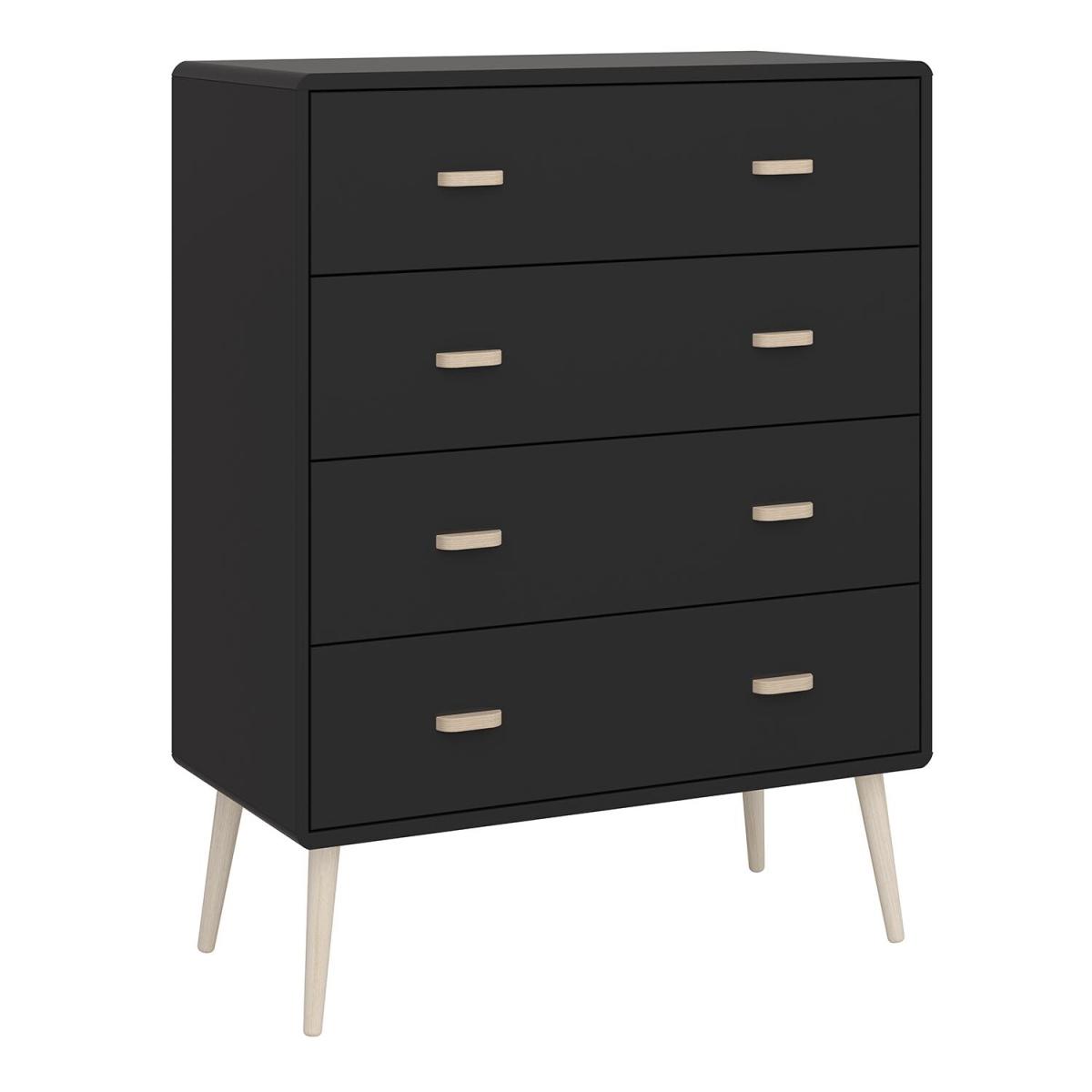 Mino Wide Chest of Drawers - Black – image 2