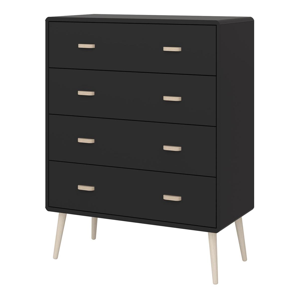 Mino Wide Chest of Drawers - Black – image 3