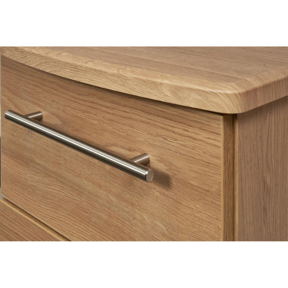 Sherwood Ready Assembled 3 Drawer Deep Chest - Modern Oak – image 7