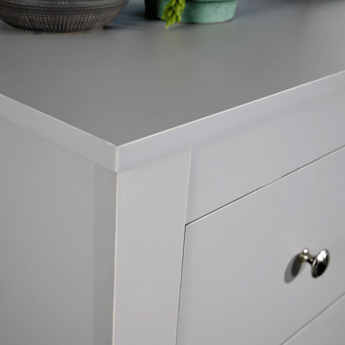 Nyon 4 Drawer Bedroom Storage Chest Unit - Grey - Grey – image 4