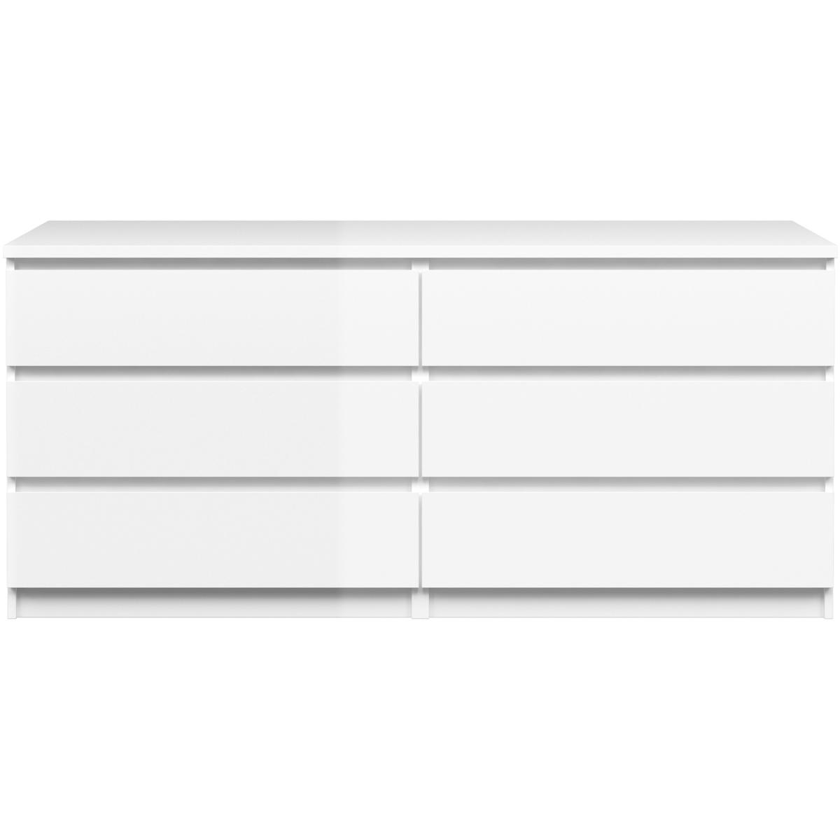 Columbia Wide Chest of Six Drawers - Truffle Oak – image 12
