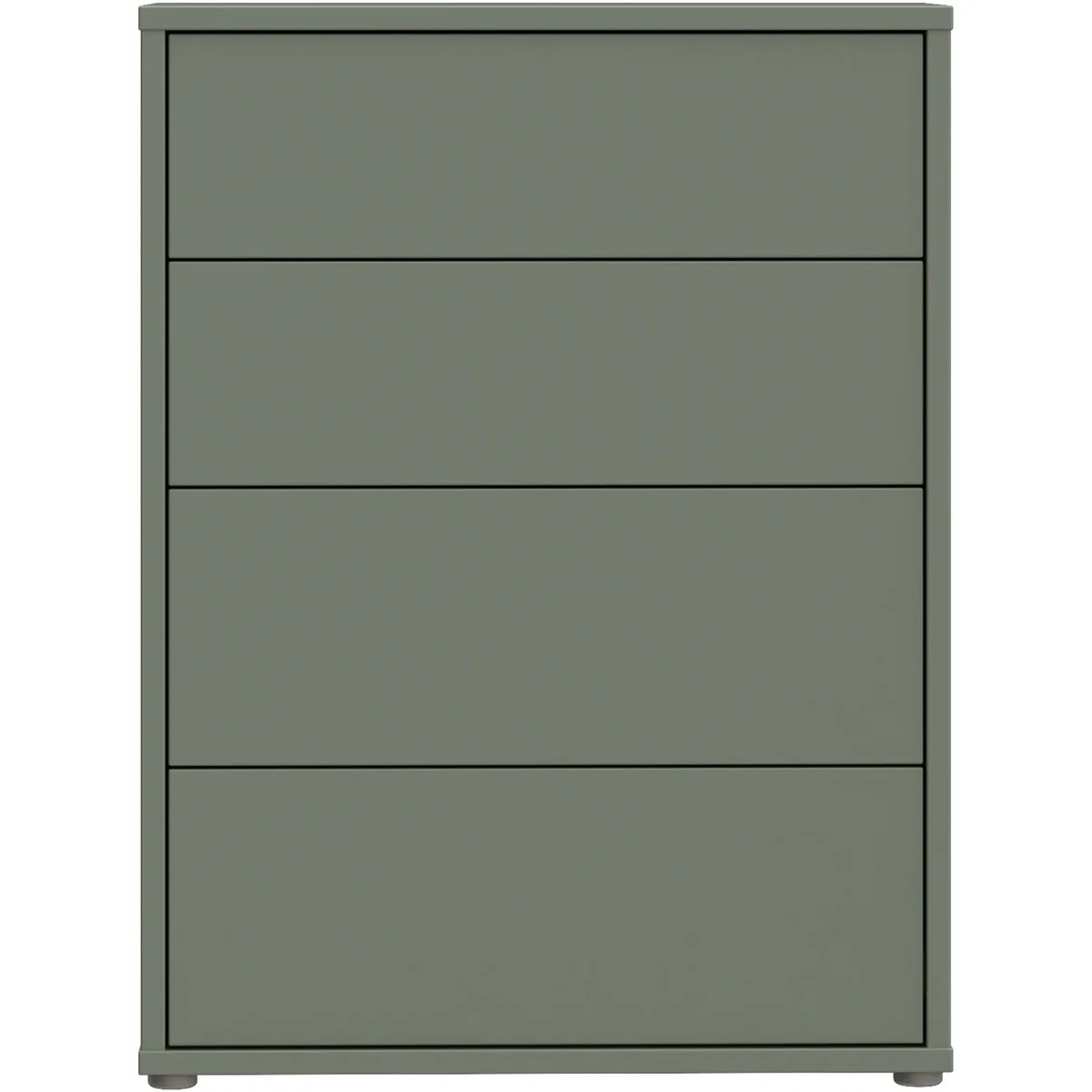 Alice Springs 4 Drawer Chest with Push-Open Drawers in Sage Green - Night Blue – image 7