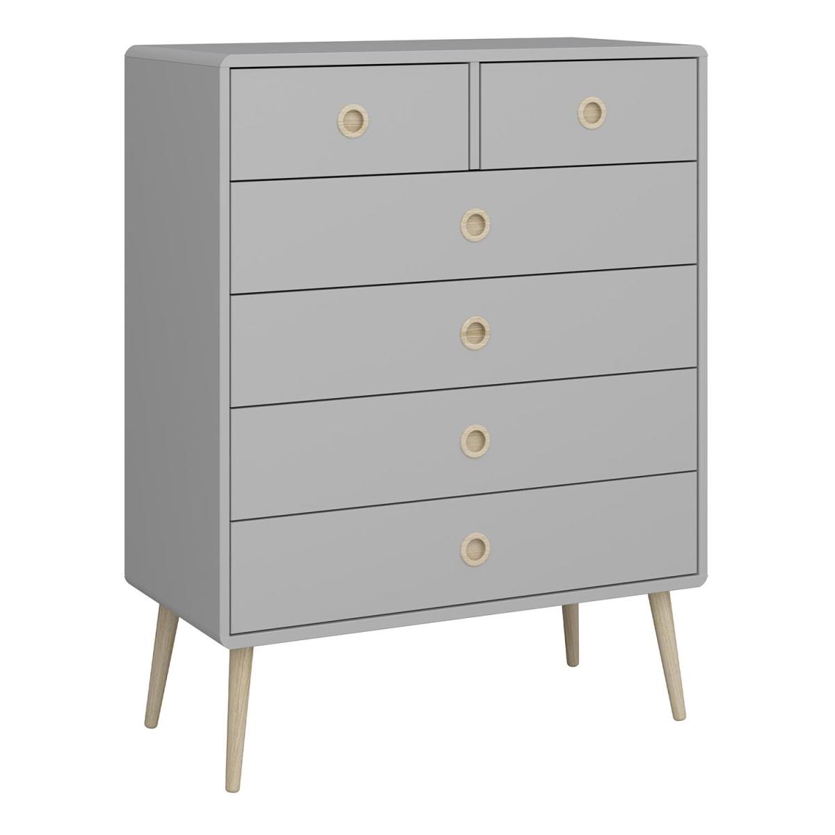 Softline Chest of Drawers - Grey – image 2