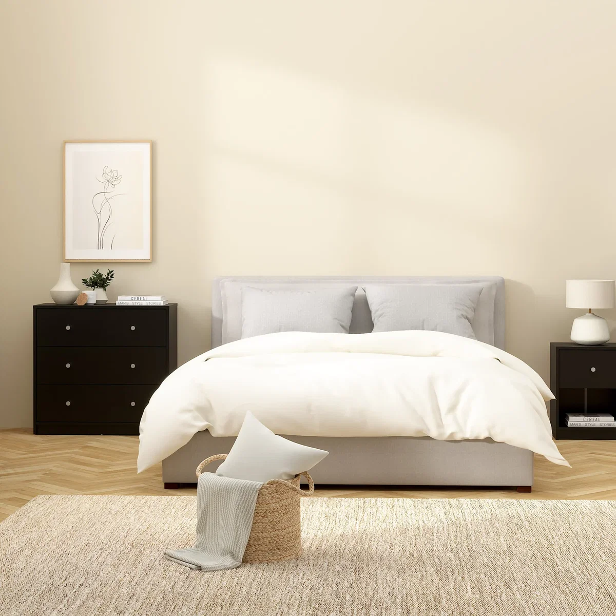 Furniture To Go May Chest of 3 Drawers - Black – image 7