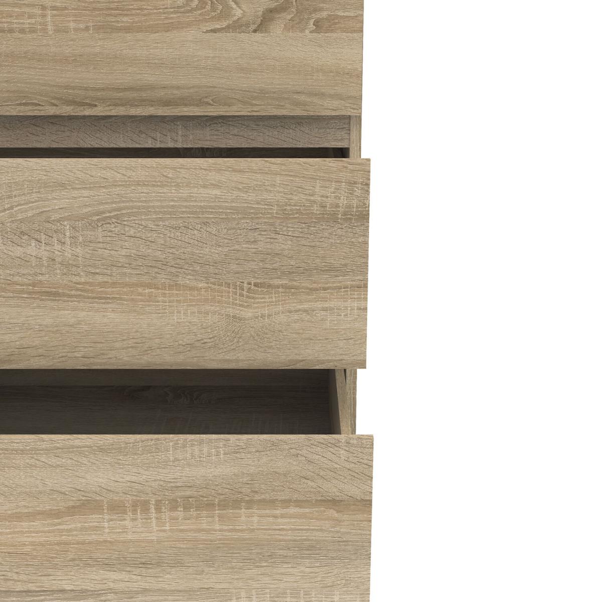 Nova Wide Chest of 6 Drawers - Oak – image 4