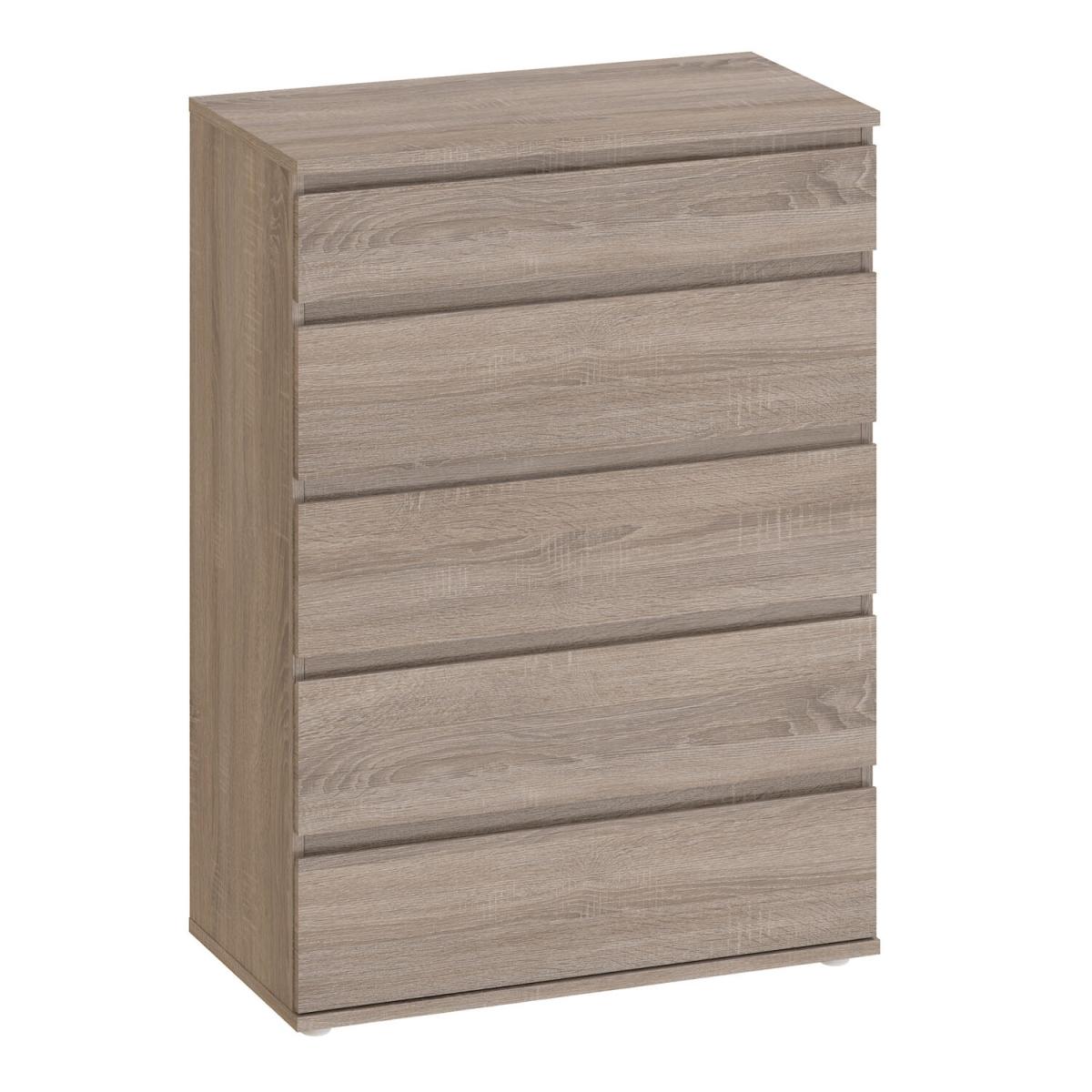 Nova Chest of 5 Drawers - Truffle Oak – image 2