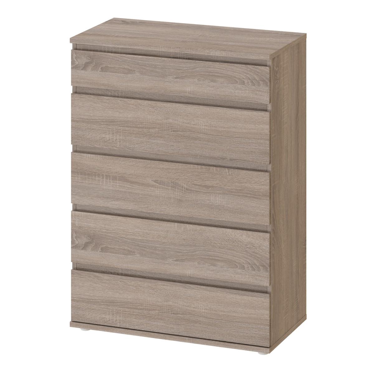 Nova Chest of 5 Drawers - Truffle Oak – image 3