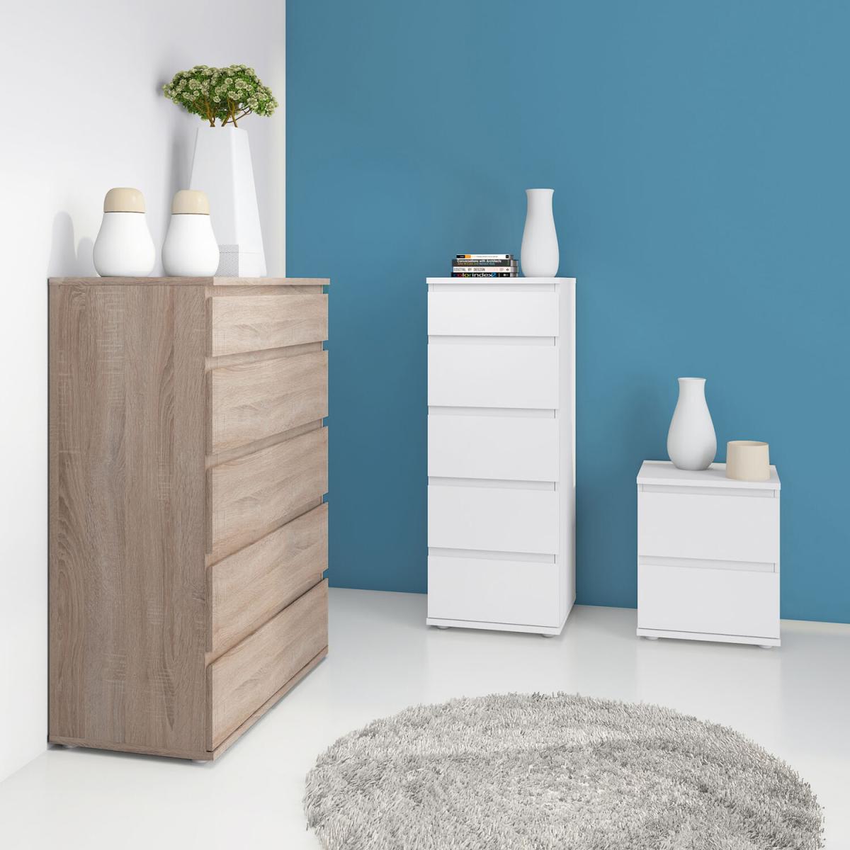 Nova Chest of 5 Drawers - Truffle Oak – image 6