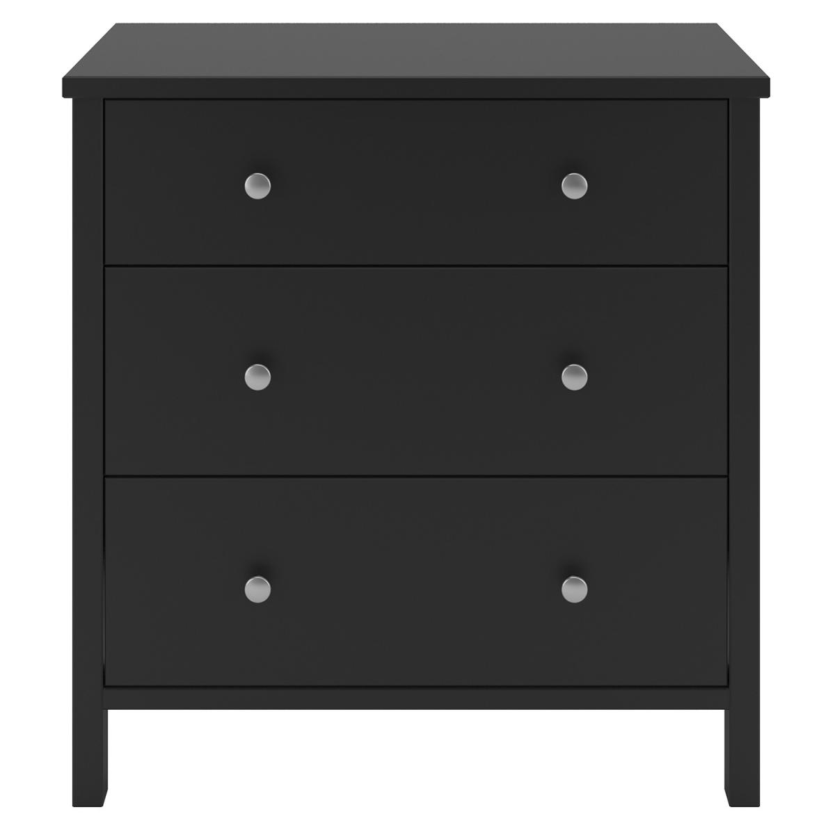 Steens Tromso Three Drawer Chest - White – image 4