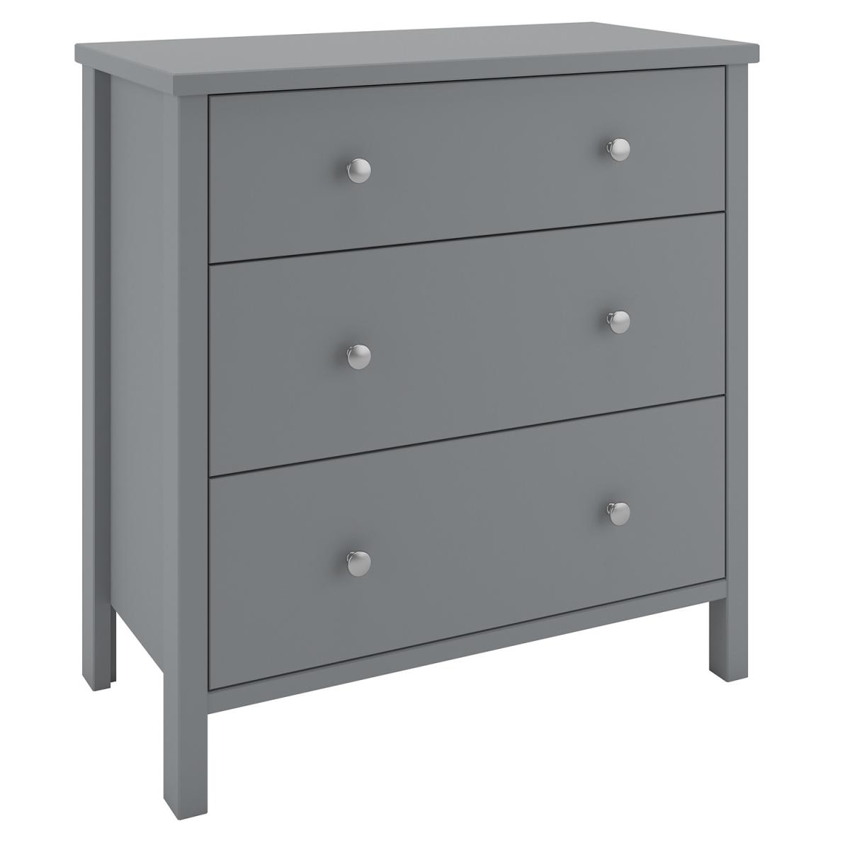 Steens Tromso Three Drawer Chest - White – image 5