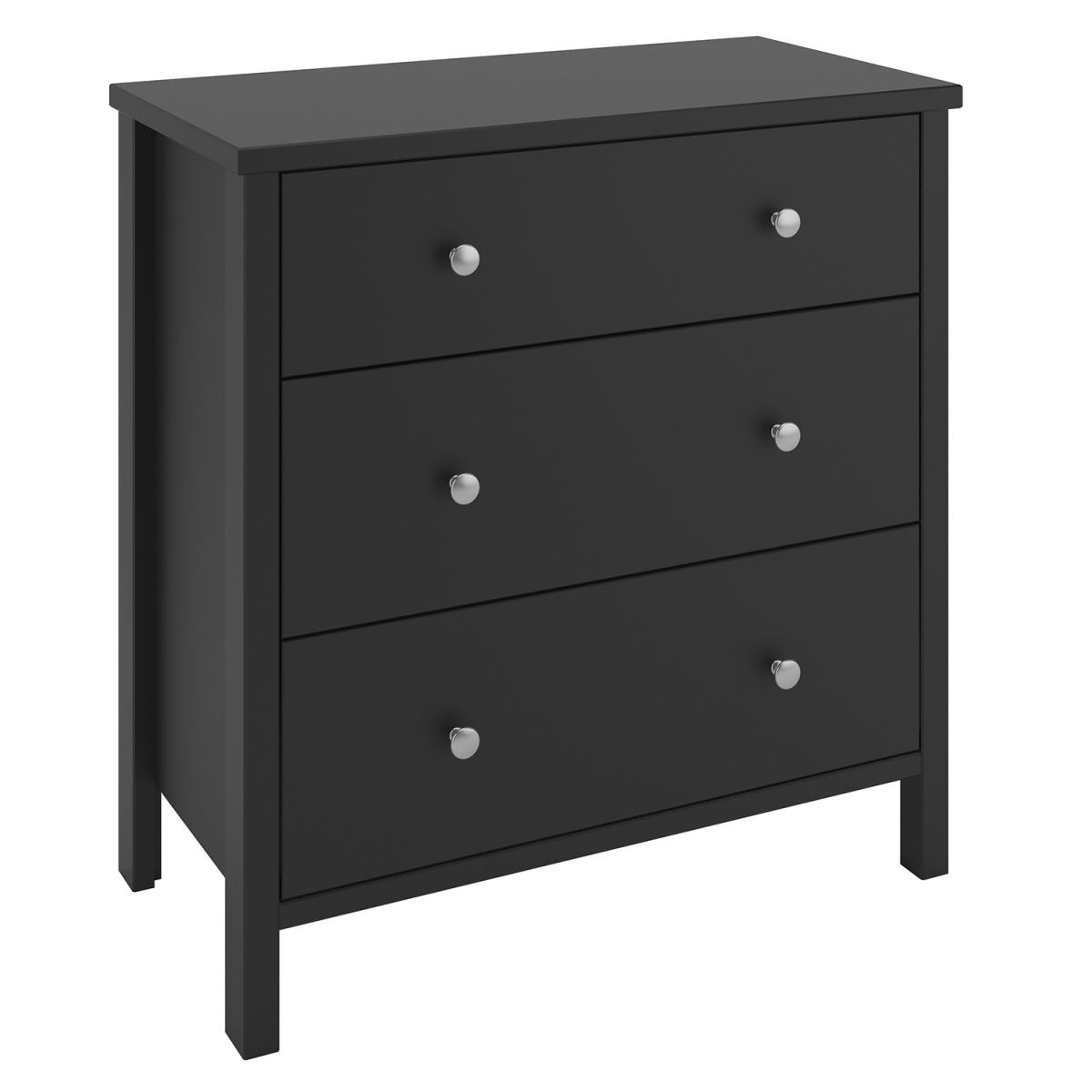 Steens Tromso Three Drawer Chest - White – image 7